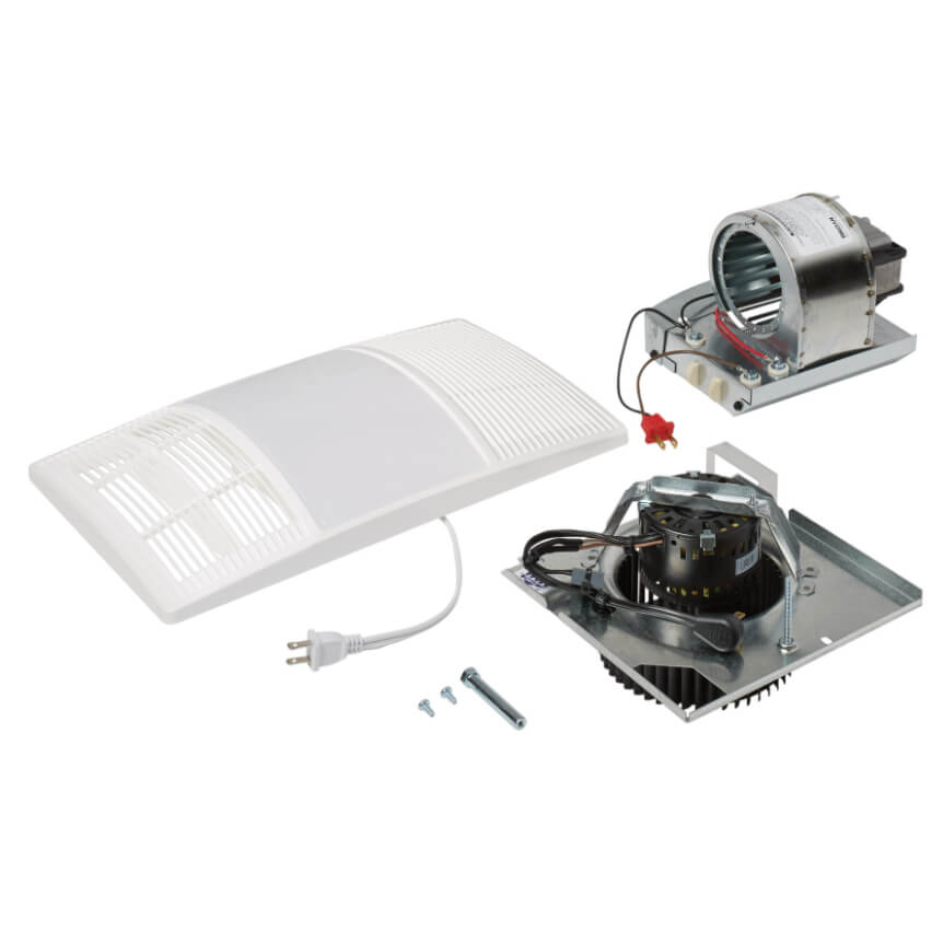 655F - Broan 655F - Finish Pack (Heater, Fan, Light Assembly, Grille - 70  CFM)
