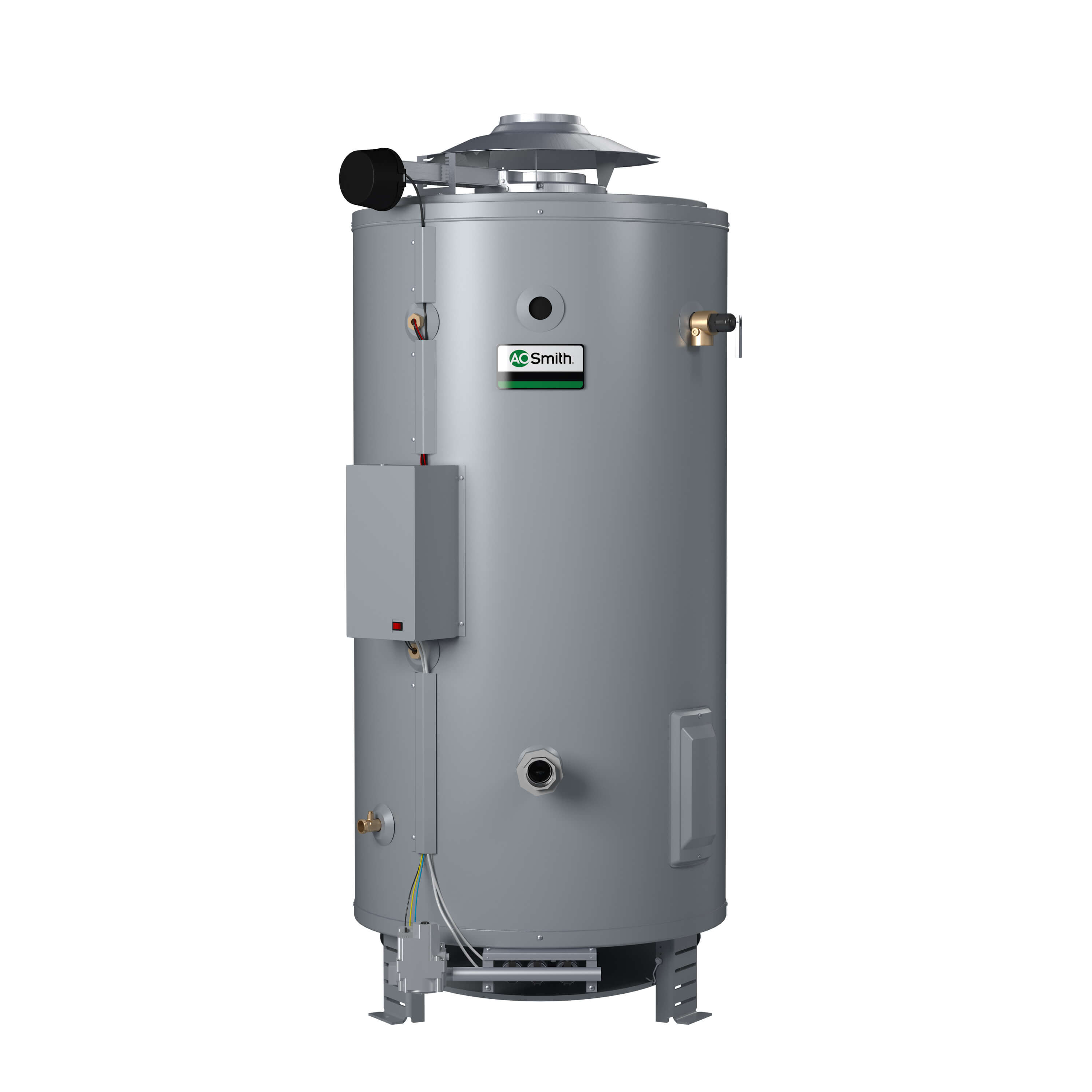 BTR-197 - AO Smith BTR-197 - 100 Gallon - 199,000 BTU Commercial Gas Water  Heater