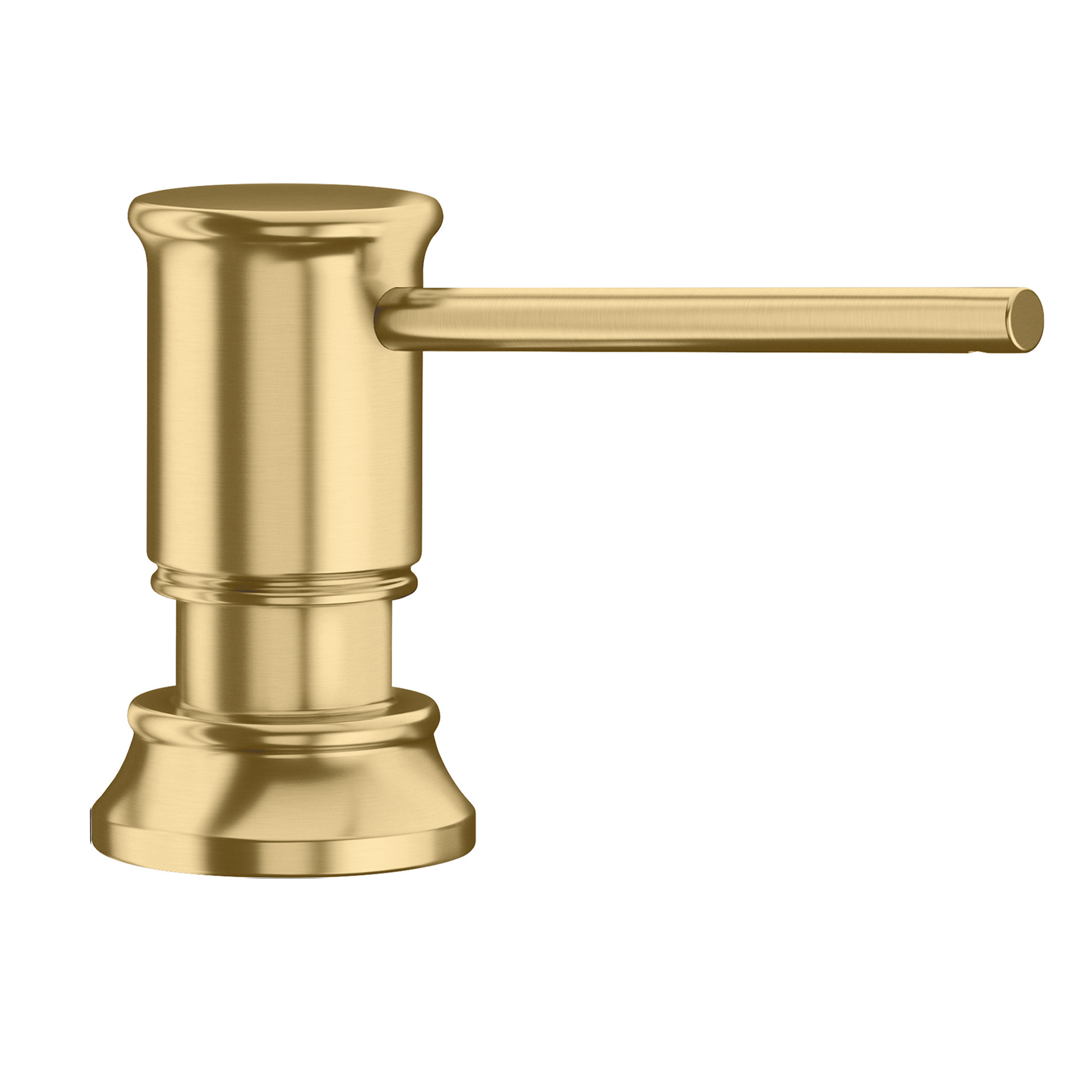 442987 - Blanco 442987 - Empressa Soap Dispenser - Satin Gold, 442987