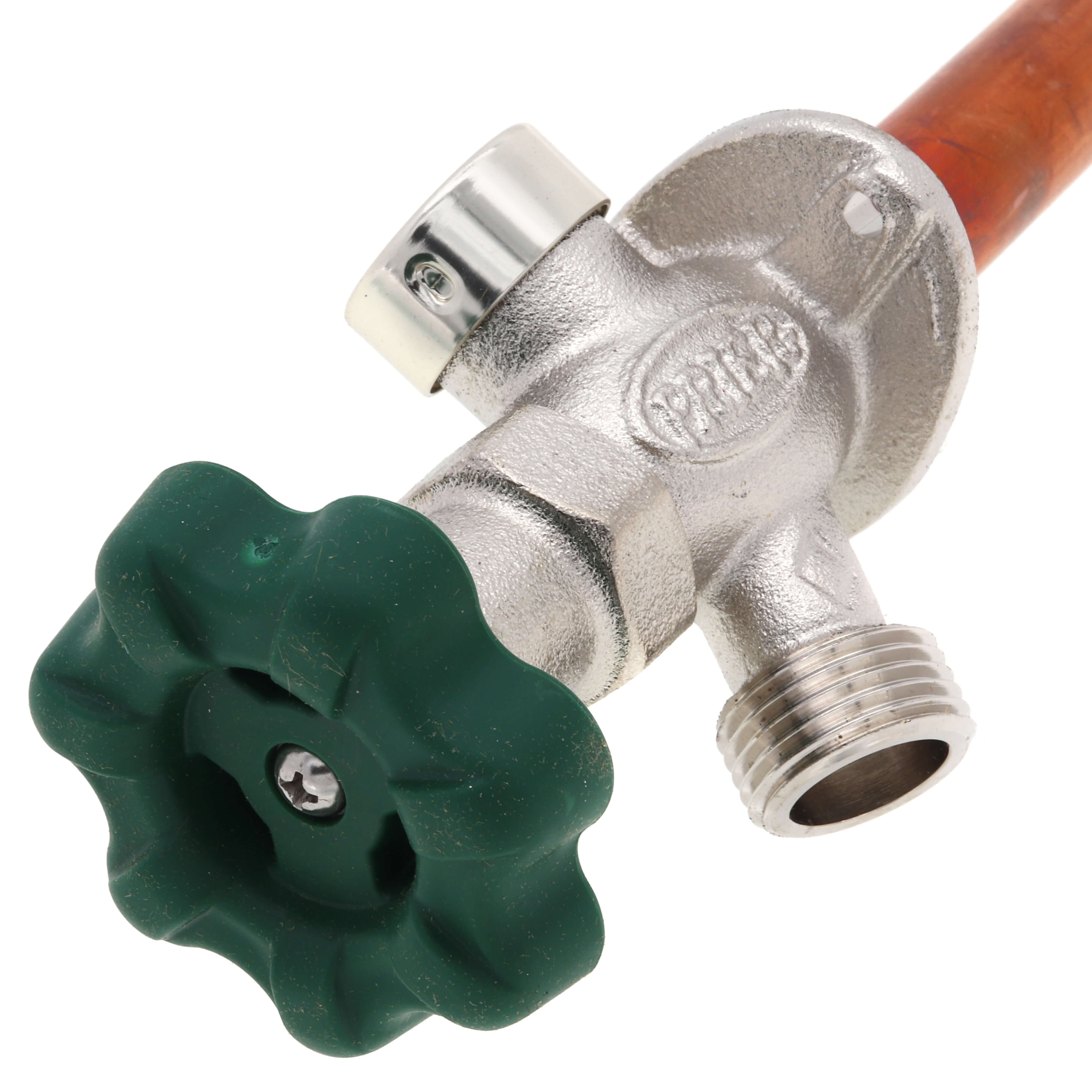 Prier 1/2 In. x 8 In. Crimp Pex Quarter-Turn Anti-Siphon Freezeless Wall Hydrant - 1 Each - 1/2 In. Crimp Pex Inlet - Bed Bath & Beyond - 42256890