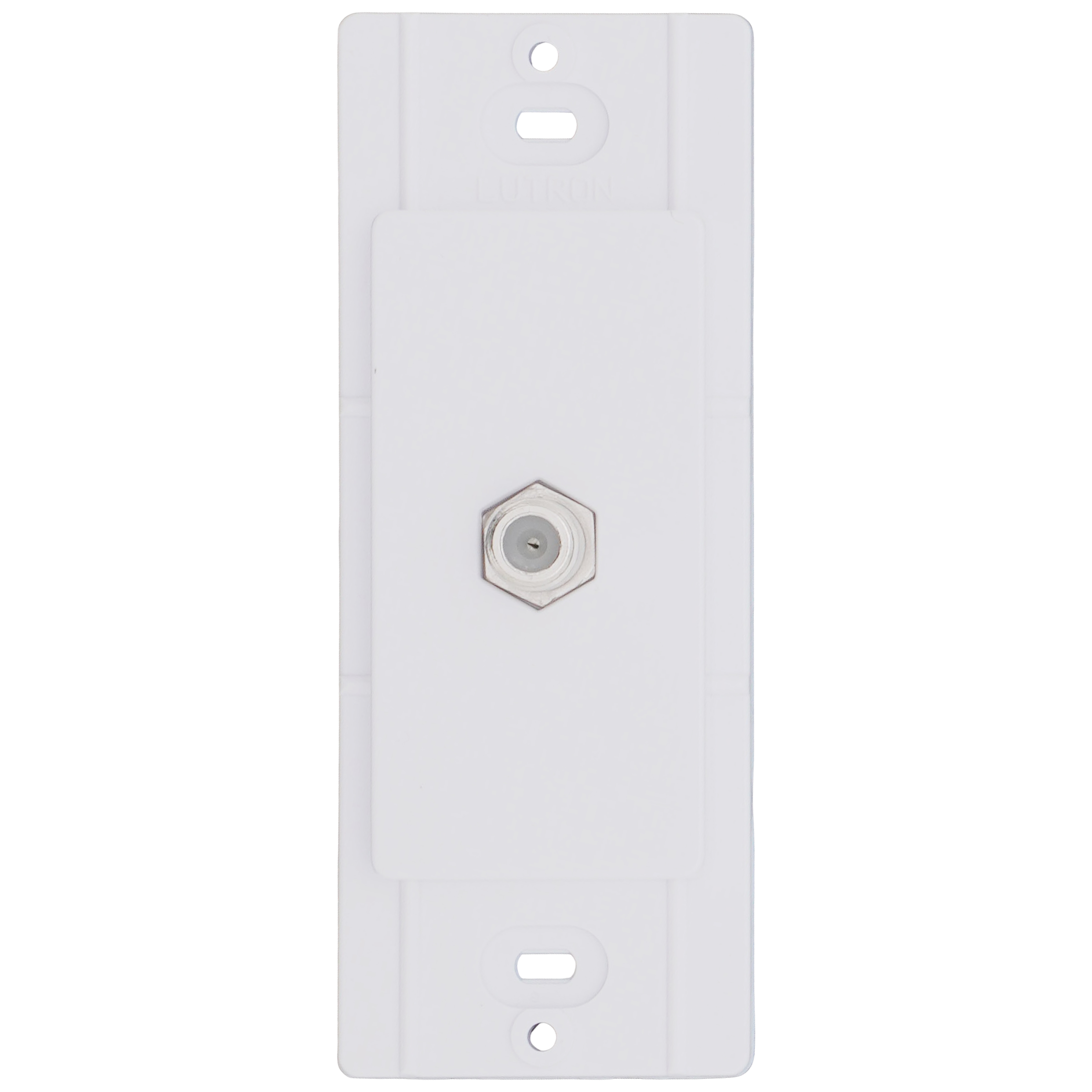 CA-CJ-WH - Lutron CA-CJ-WH - Claro Coaxial Cable Jack, F-Style, 75