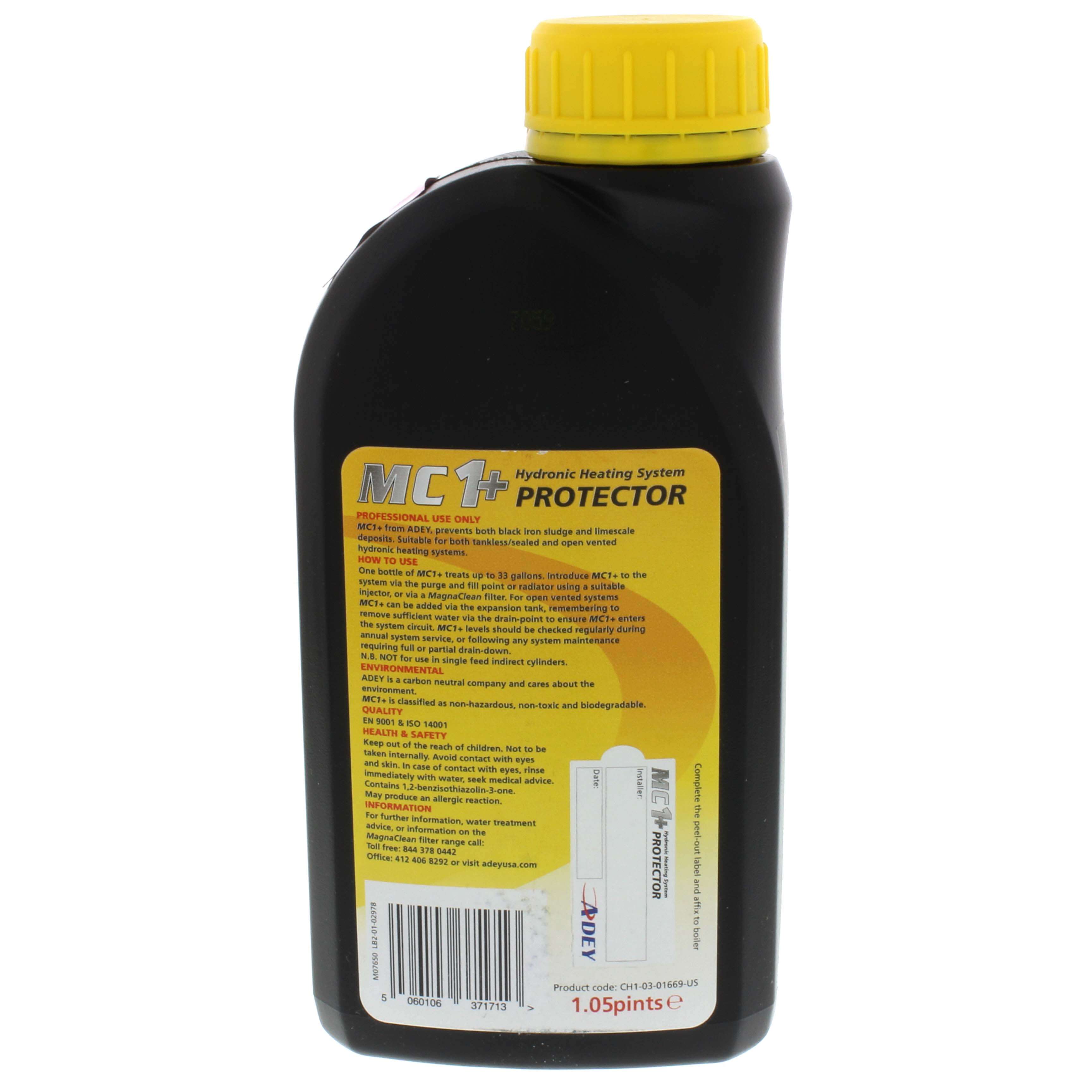 Adey CH1-03-01669-US - MC1+ Hydronic Heating System Protector (16.8 oz)