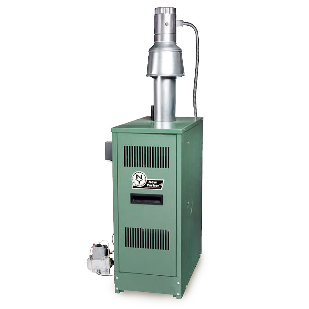 CLW-5PT - New Yorker CLW-5PT - CLW 148,000/189,000 BTU Output, Oil Fired  Water Boiler w/ Tankless Coil (Dual Firing)