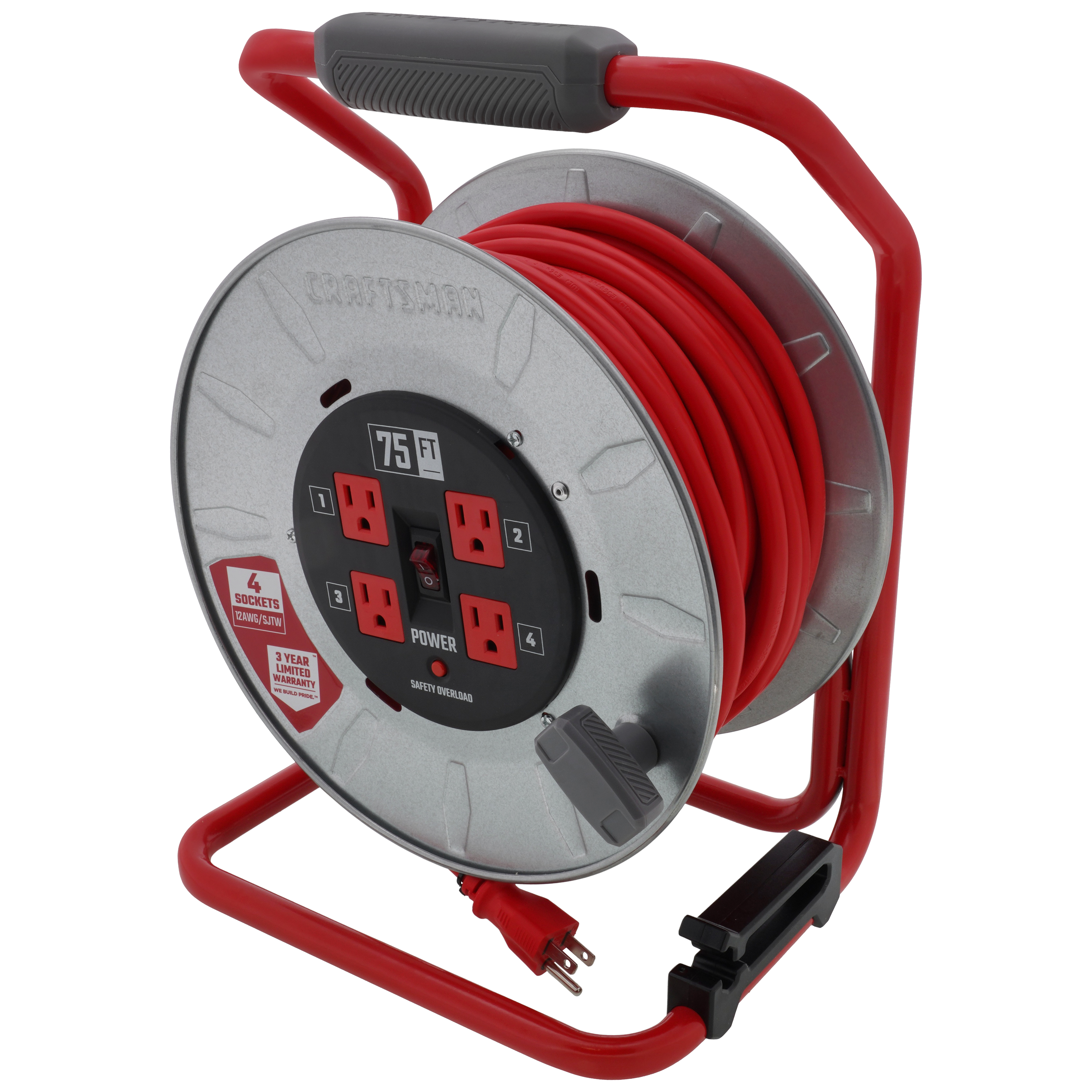 CMXCRPA1275 - Craftsman CMXCRPA1275 - 4 Outlet Cable Management