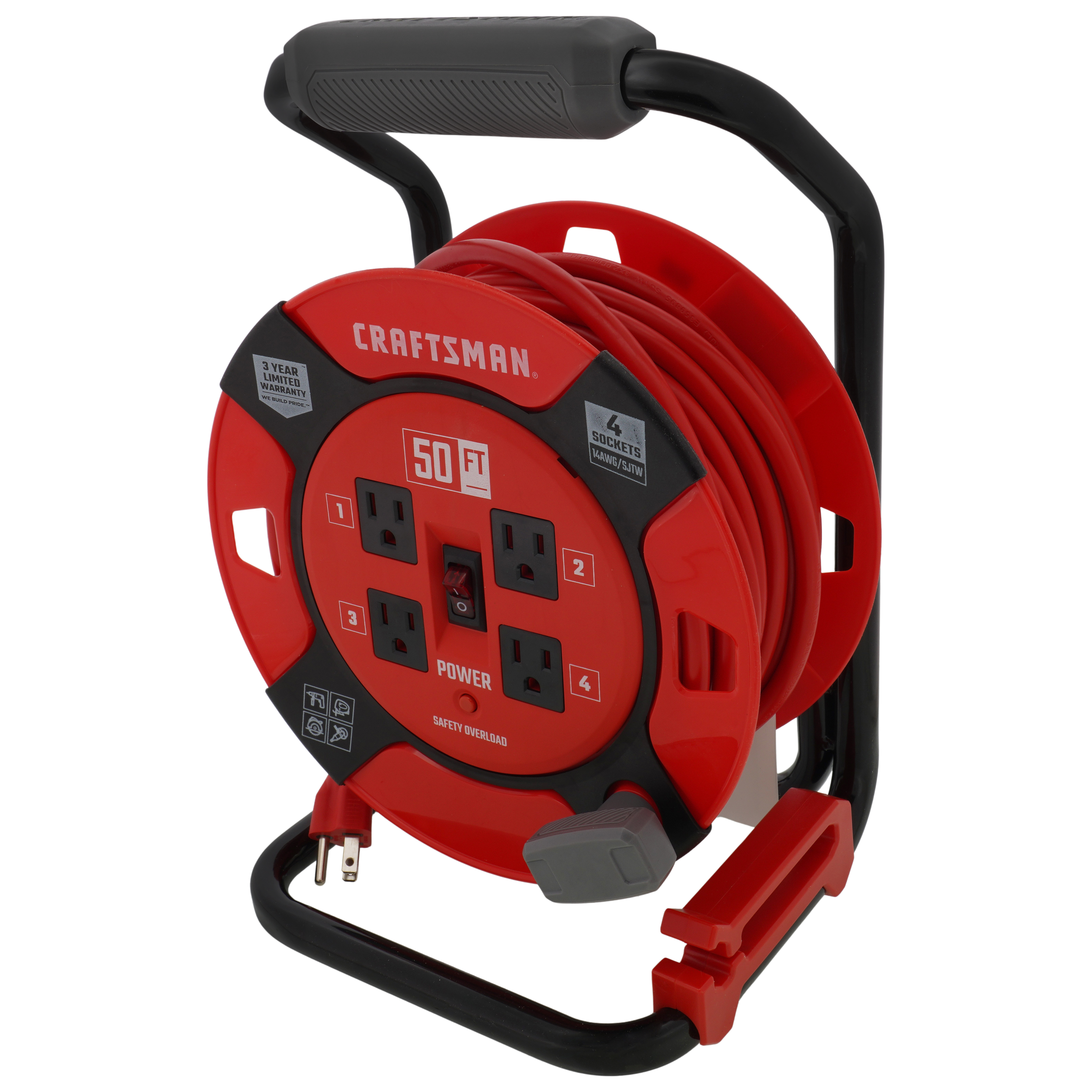 CMXCRPA1450 - Craftsman CMXCRPA1450 - 4 Outlet Cable Management