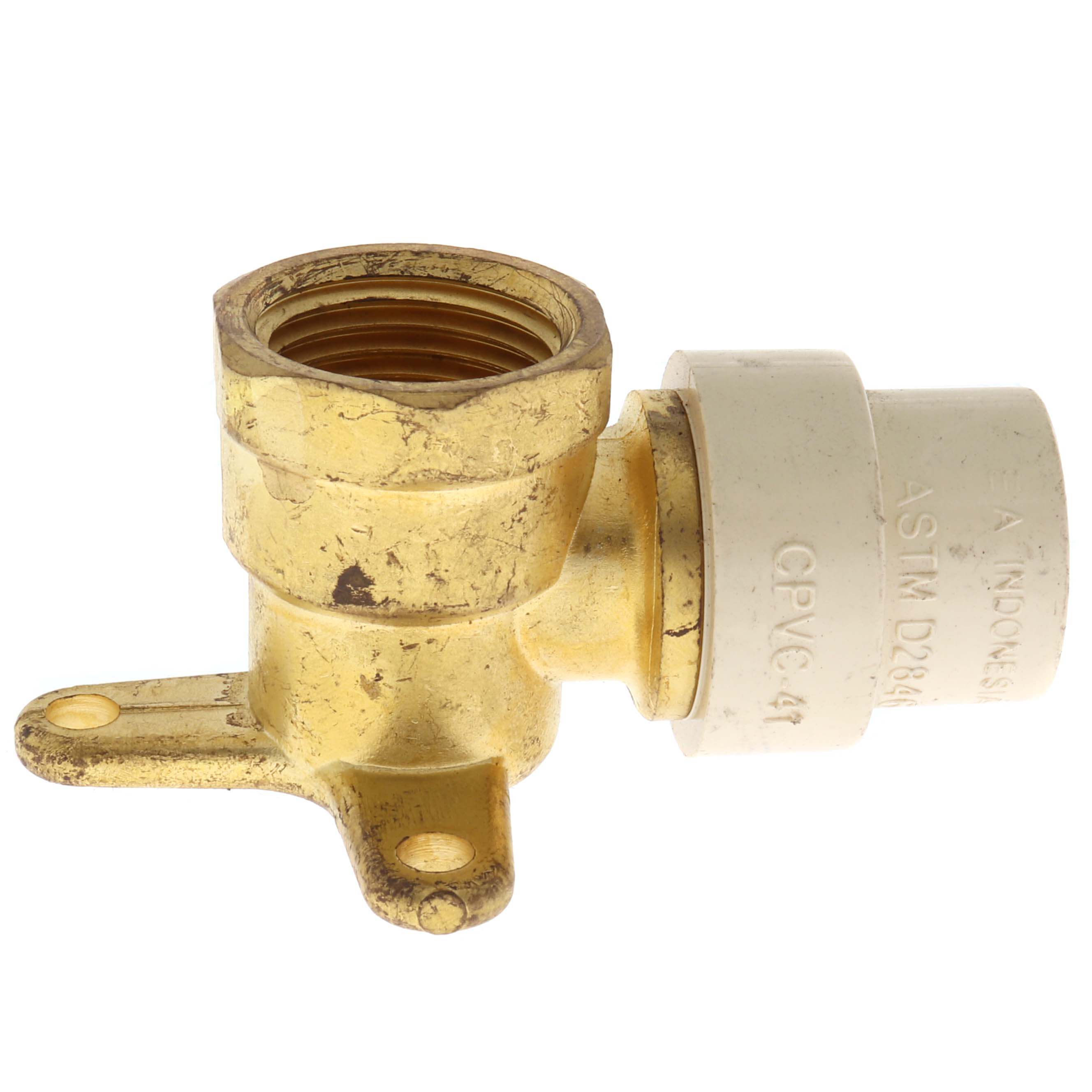 Matco-Norca 3/4 x 1/2 (C x FPT) Cast Brass Elbow, Lead-Free