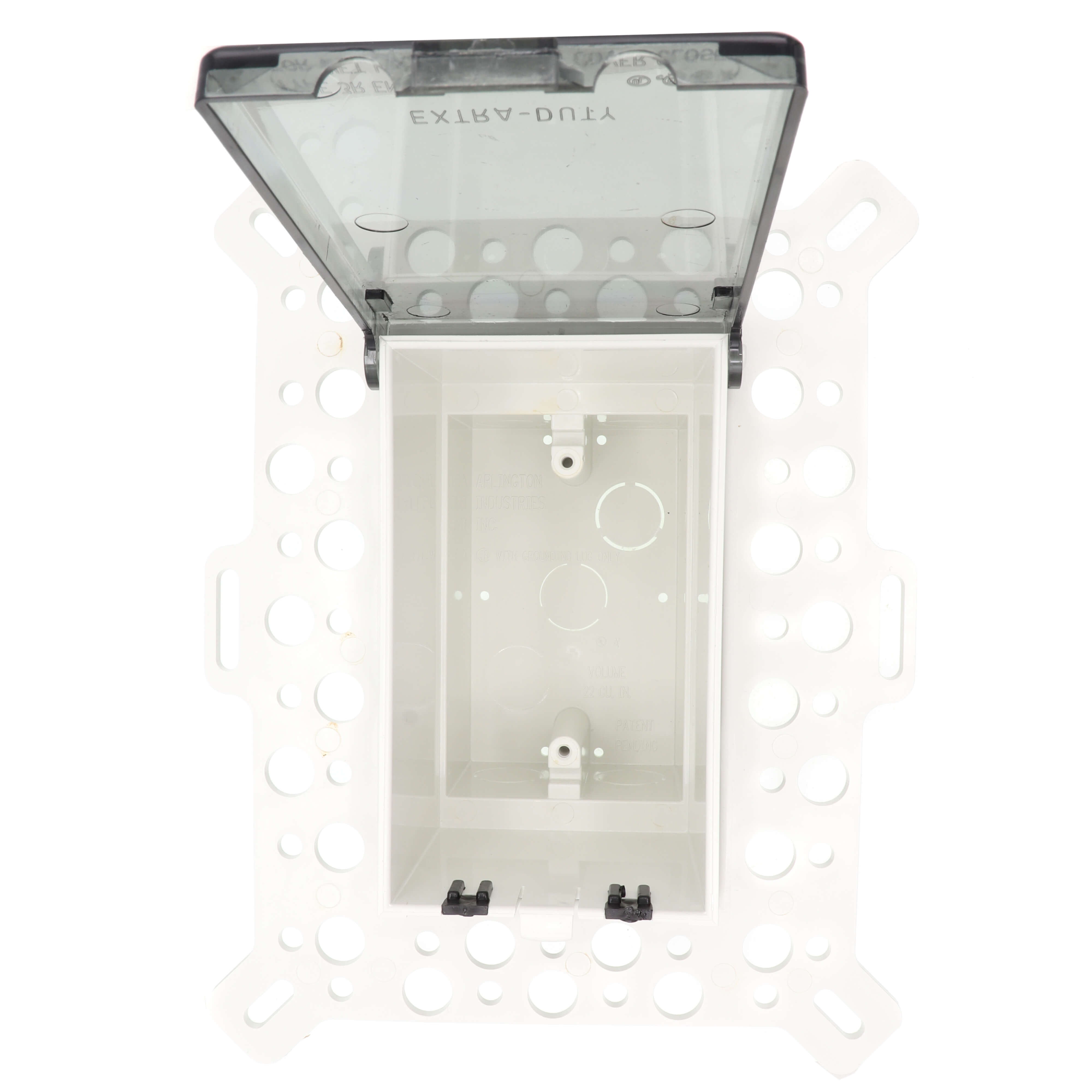 Arlington DBVS1W 1-Gang Weatherproof Low Profile Recessed Electrical