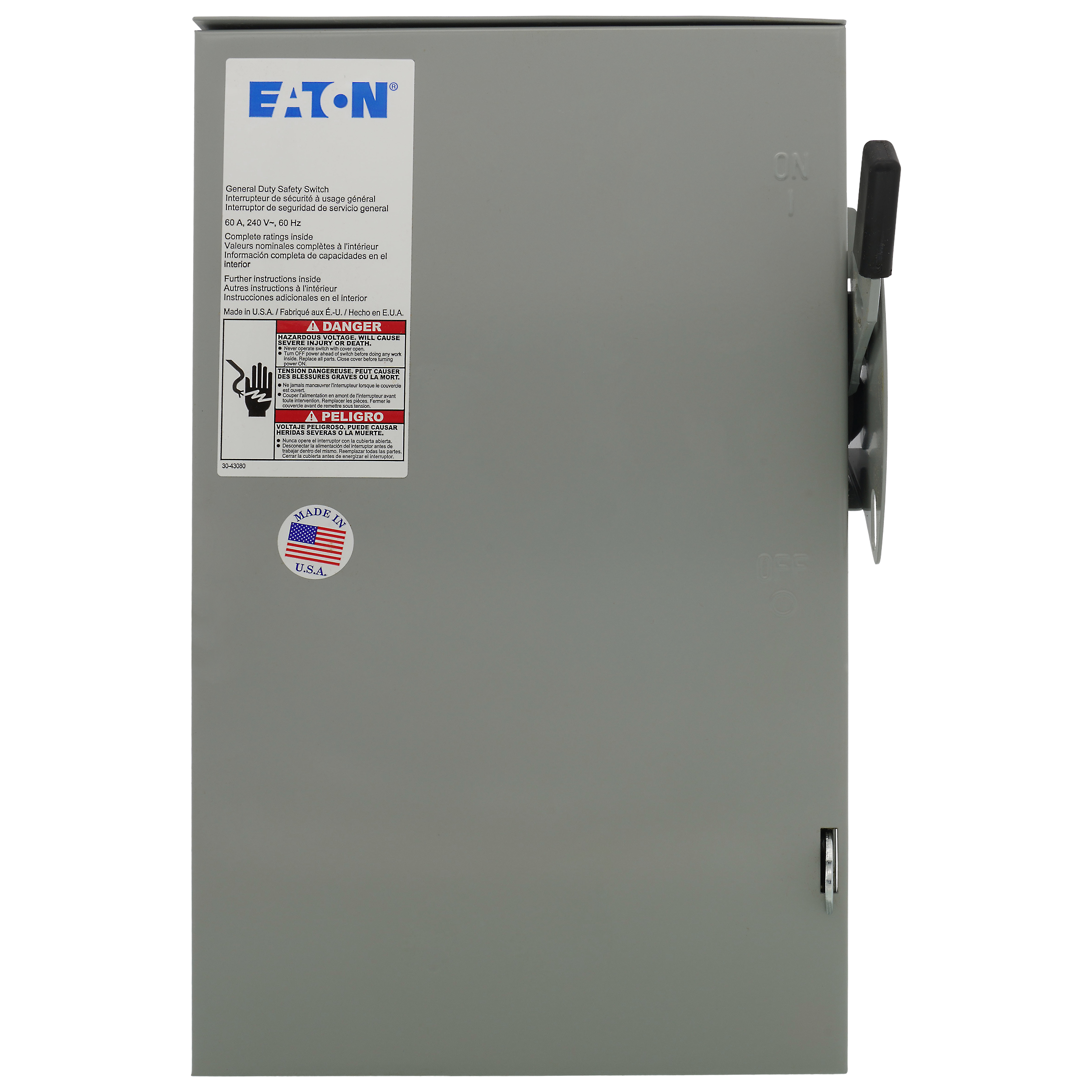 DG322NRB - Eaton DG322NRB - Three Phase Fusible Disconnect Switch