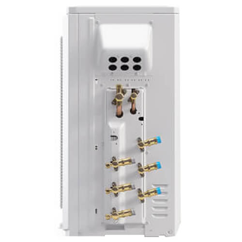 DIYM227HPW03BK1 - MRCOOL DIYM227HPW03BK1 - DIY 24,000 BTU 22 SEER Ductless  Two Zone Heat Pump Package, 230V w/ 16ft Install Kit (12+12)