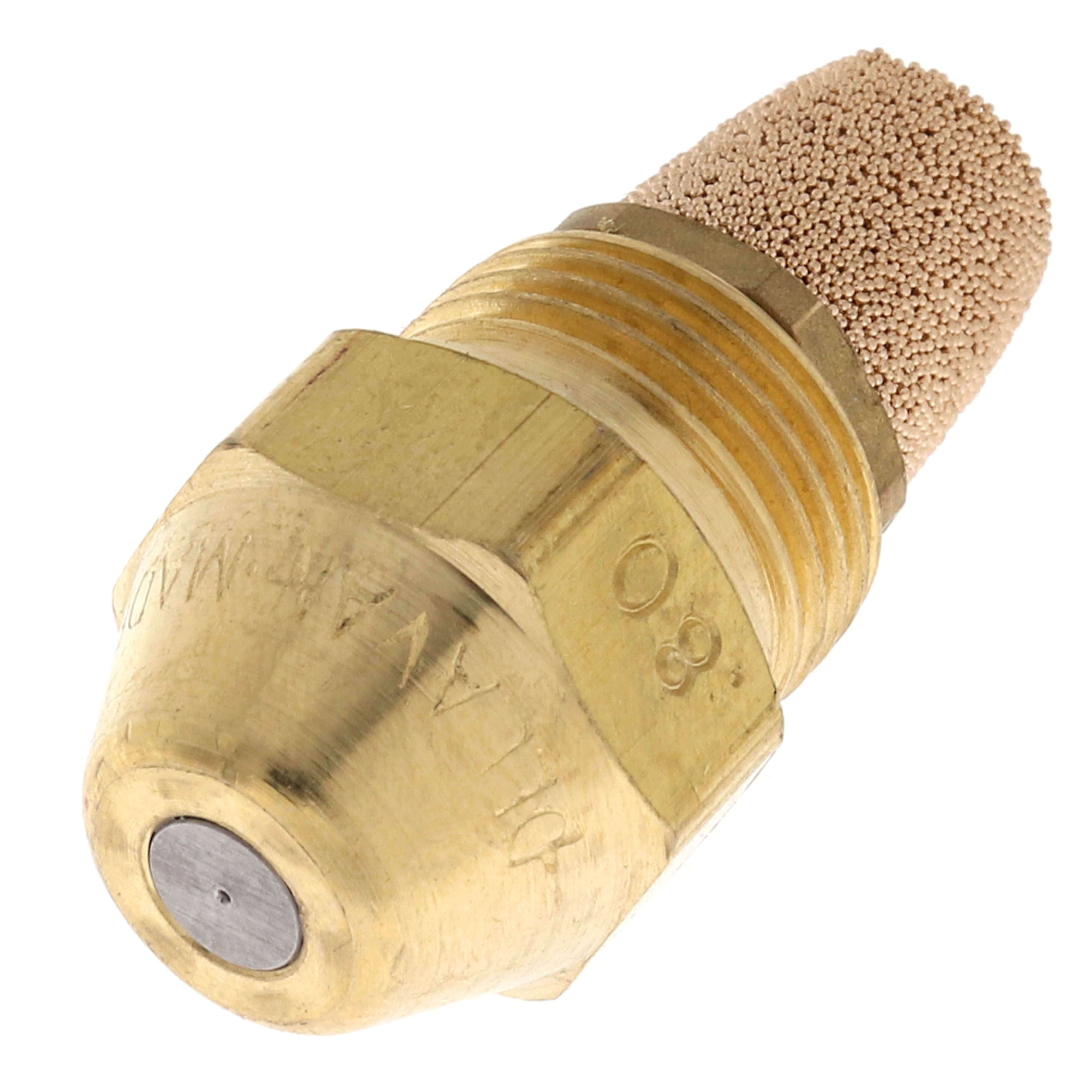 DVA08060 - Delavan DVA08060 - Type A Hollow 60° Brass Oil Nozzle