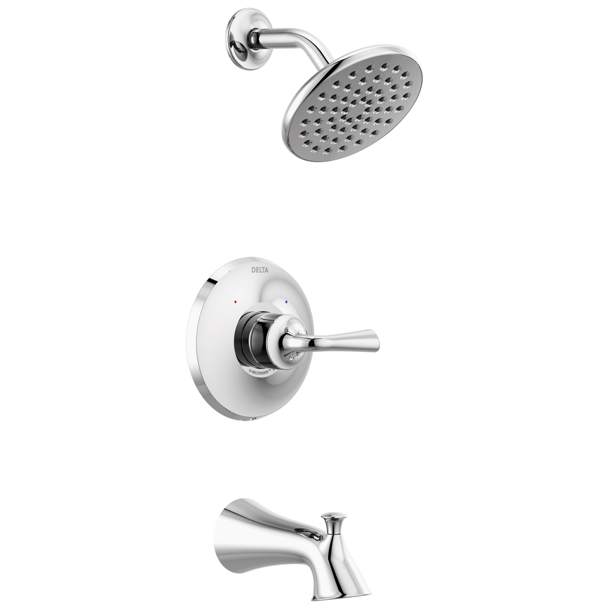 T14433 - Delta T14433 - Kayra Monitor 14 Series Tub & Shower Trim