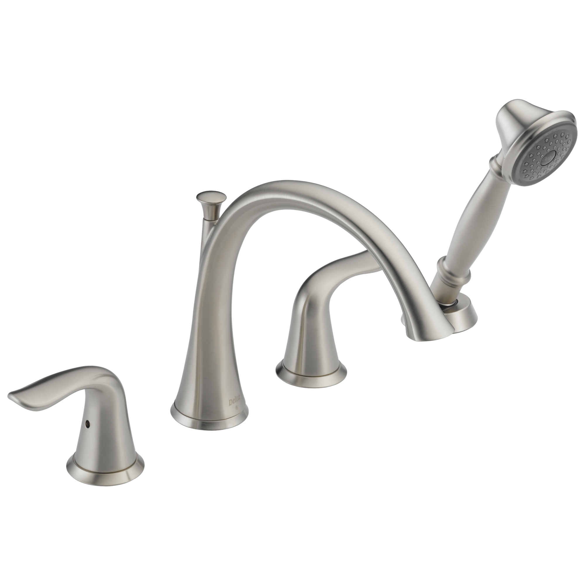 T4738-SS - Delta T4738-SS - Lahara Roman Tub w/ Handshower Trim
