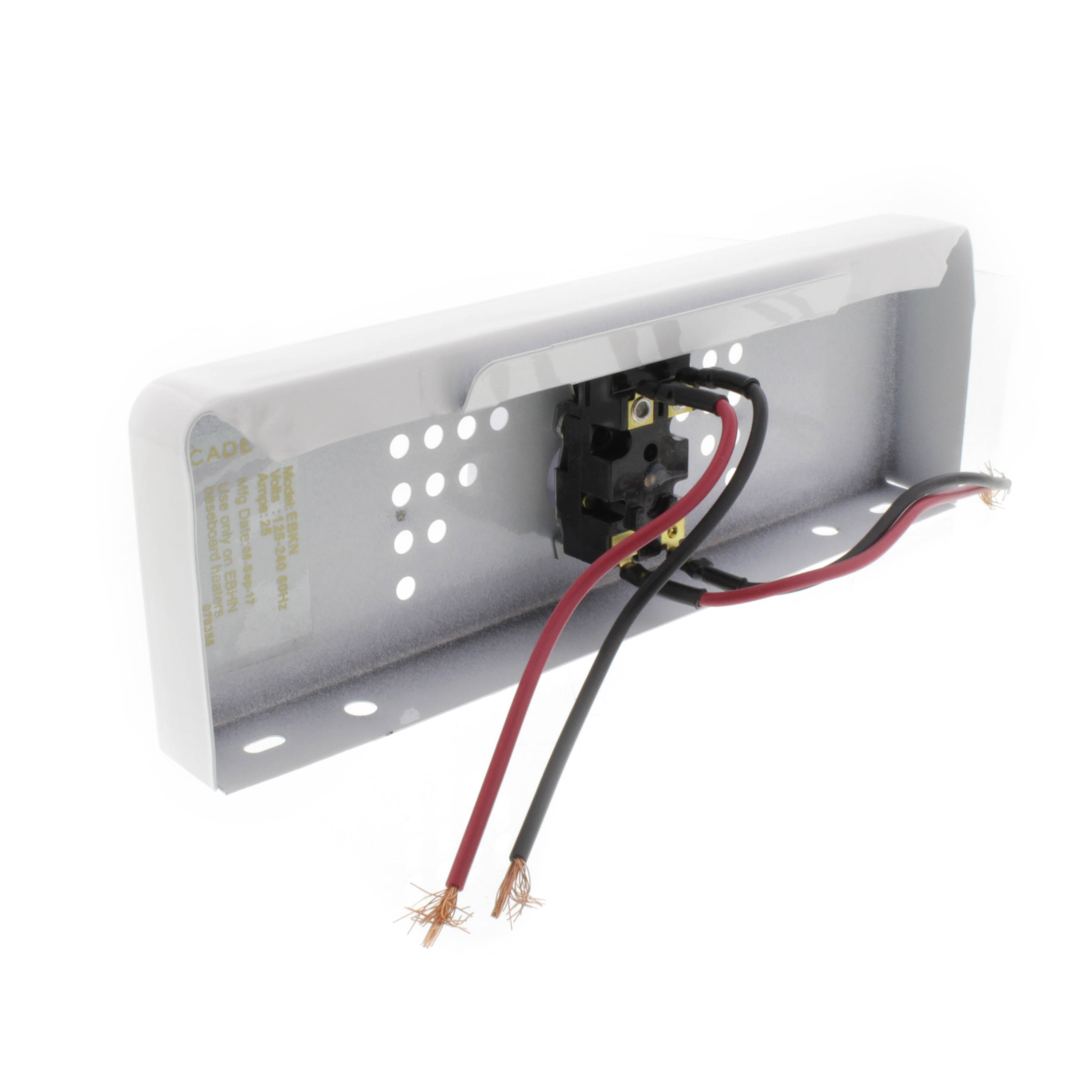 EBKNW - Cadet EBKNW - SoftHeat Non-Programmable Double Pole Baseboard  Mounted Thermostat