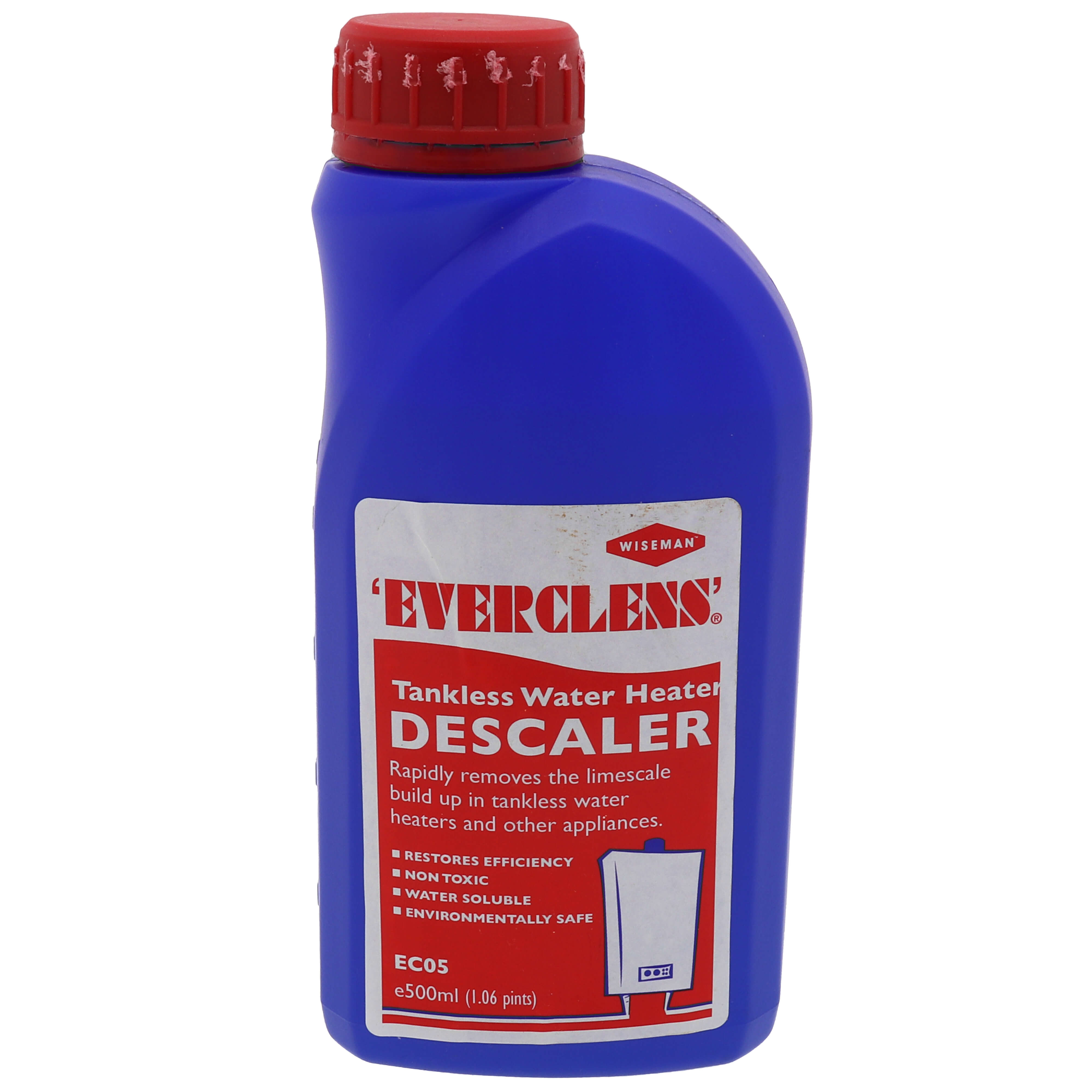 EC05 - Everflux EC05 - Everclens Tankless Water Heater Descaler (500ml)