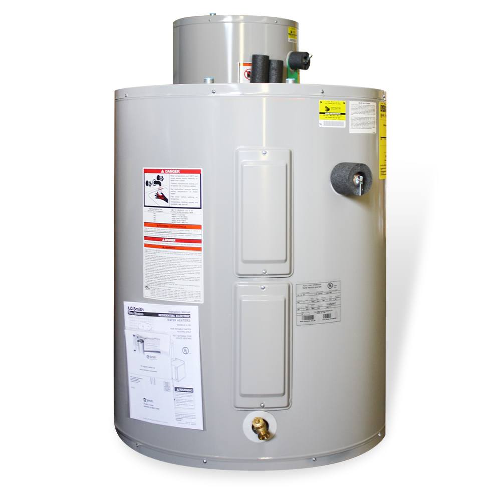 ECL-50 - AO Smith ECL-50 - 50 Gallon ProMax Residential Electric Water  Heater - Lowboy Top Connect Model
