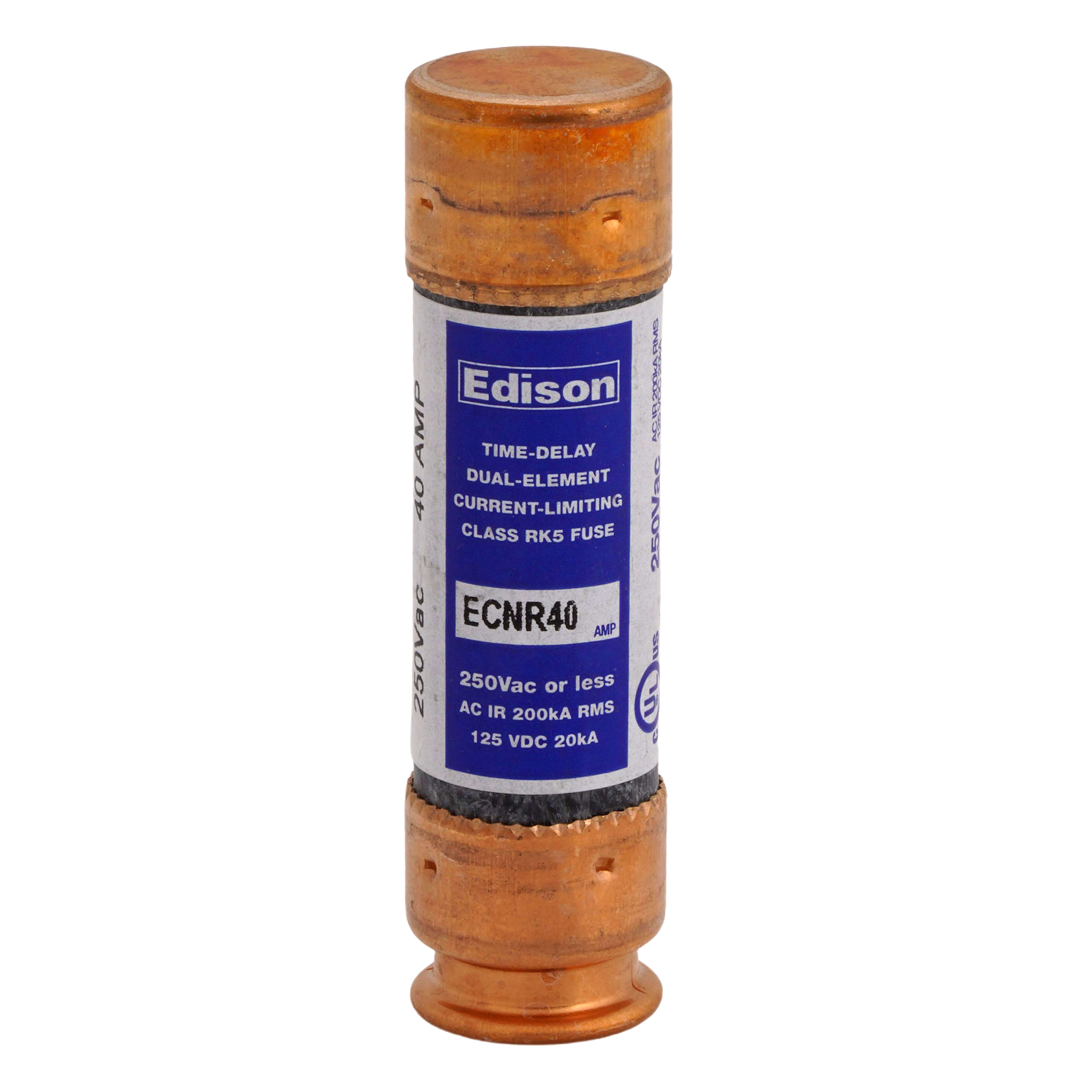 ECNR35 - Edison ECNR35 - 35 Amp Dual Element Time-Delay Class RK5