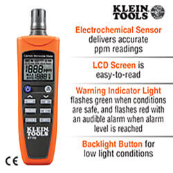 Sdi Carbon Monoxide Detector Tester – Aerosol Can For Residential & Commercial CO Detector Functional Testing, 6" Tall, UL/ULC Listed