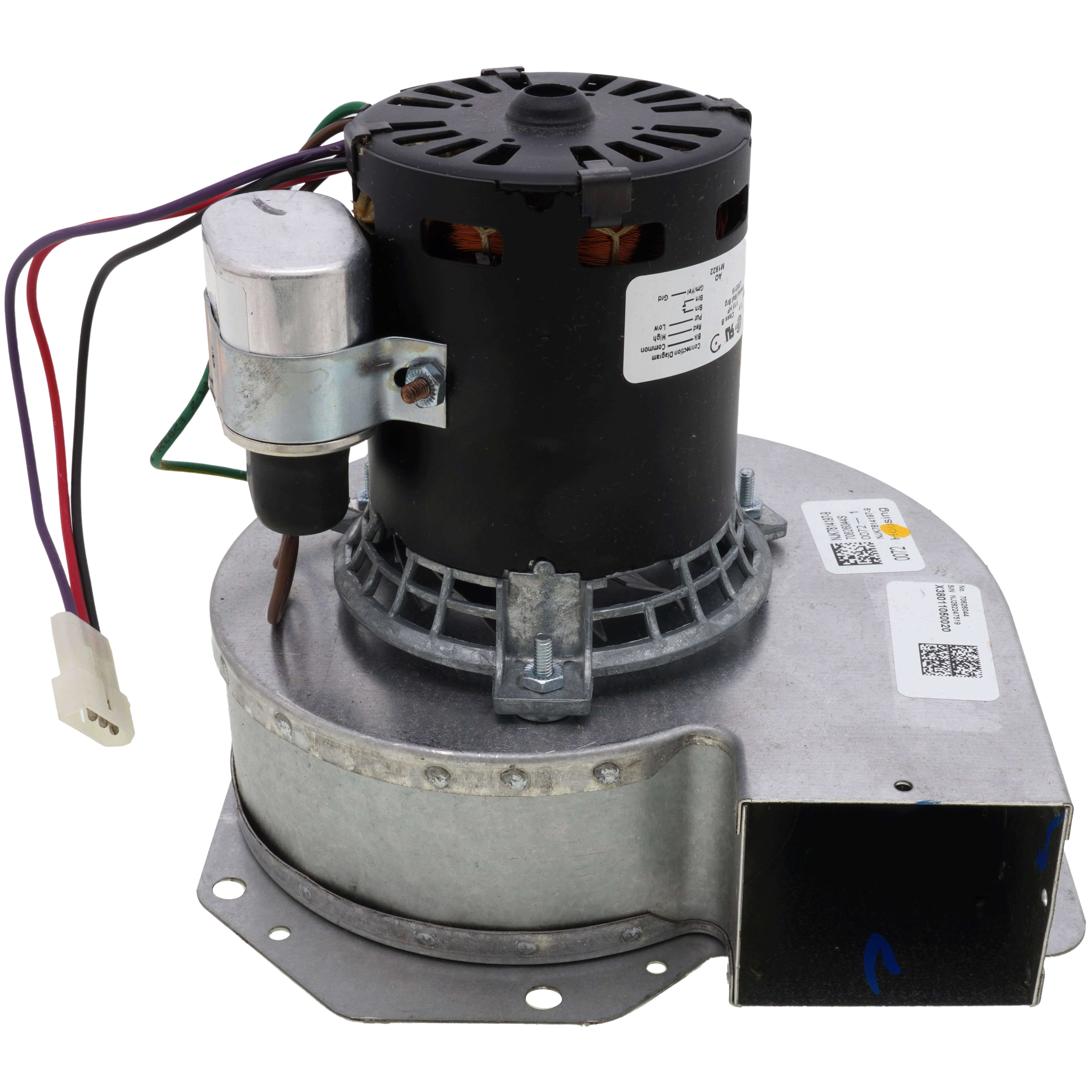 FAN04216 - Trane FAN04216 - 1/15 HP Inducer Assembly (208-230V