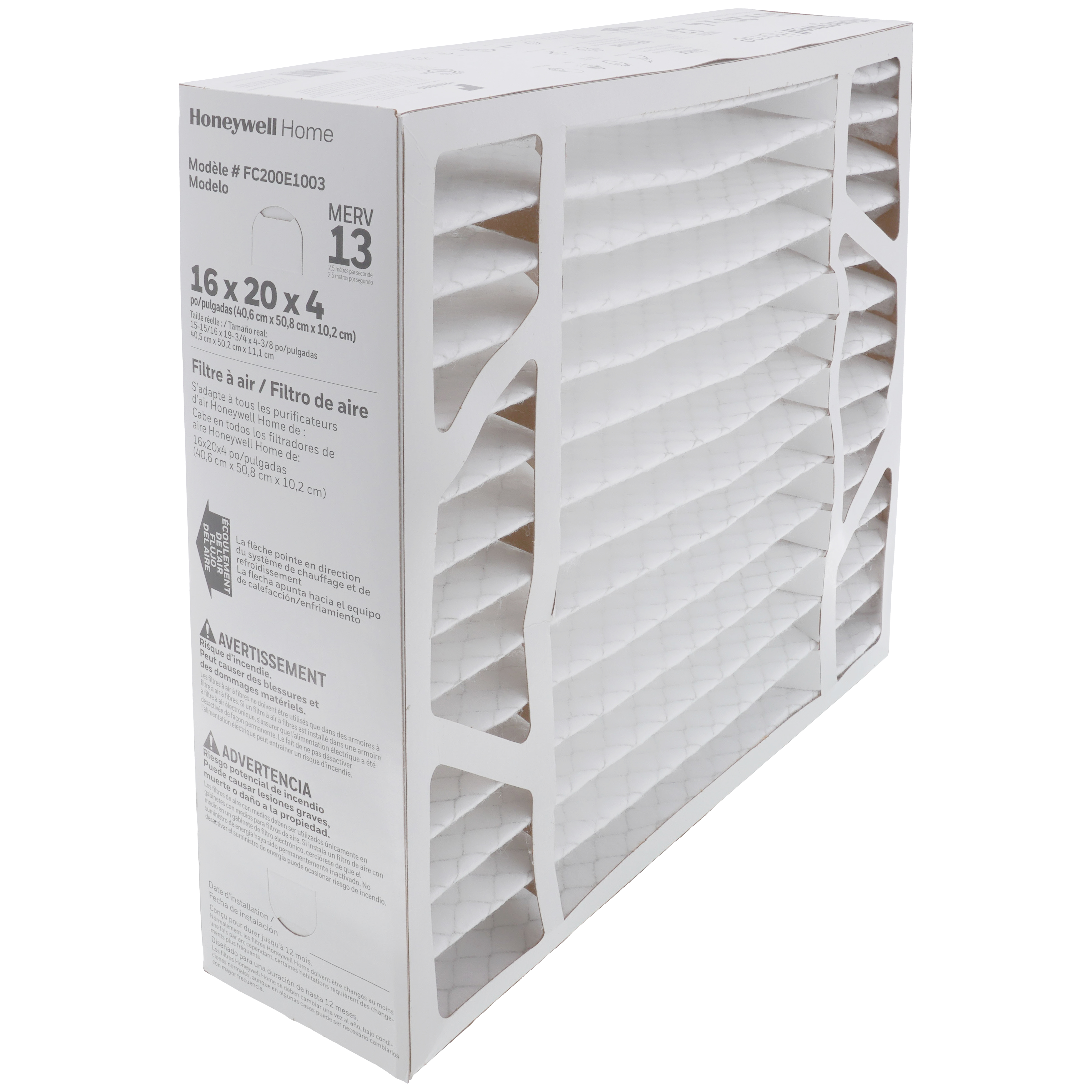 Filtro Aria AIRx Filters MERV 13 20x20x5 - Sostitutivo Per Honeywell - Made In USA
