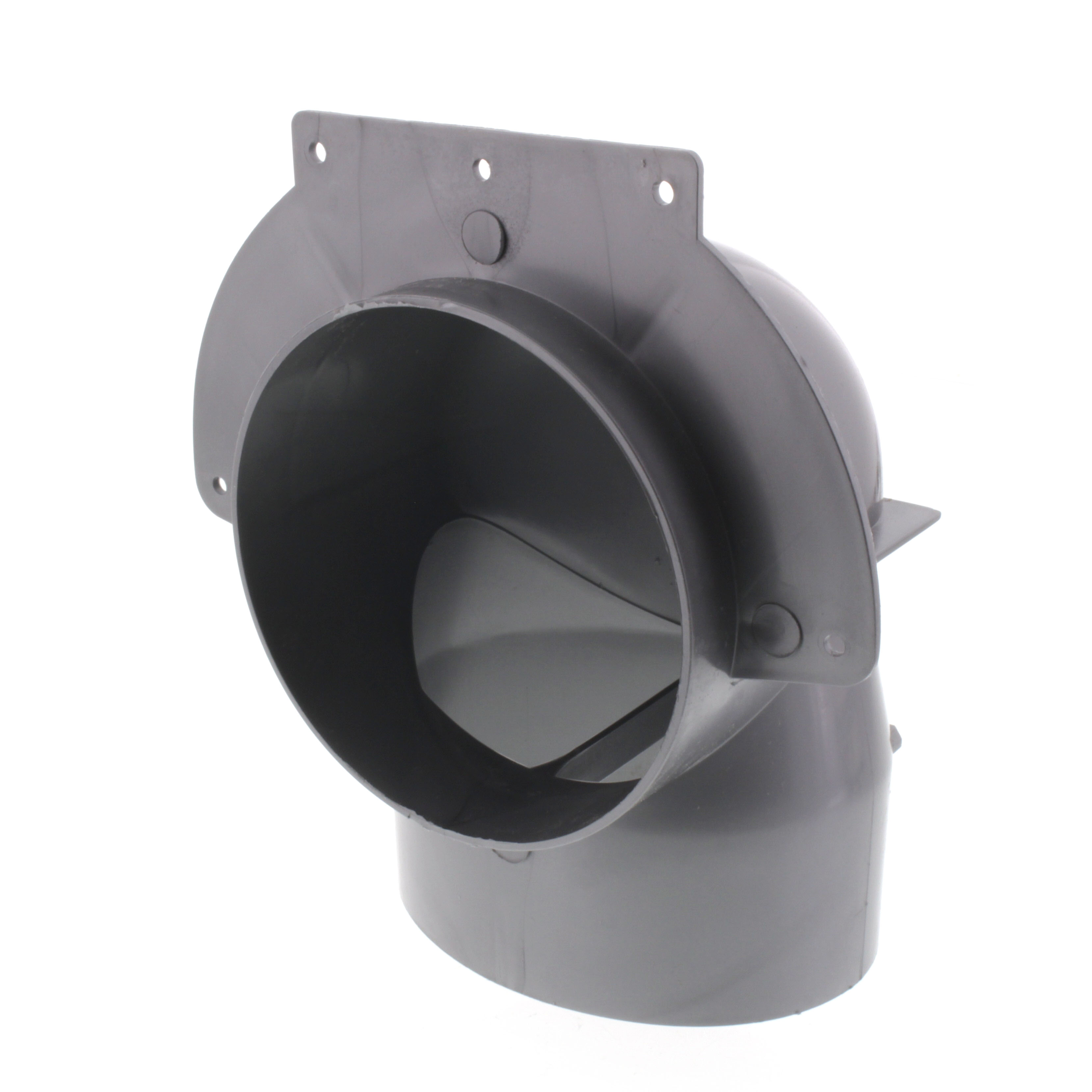 FEL4 - Fantech FEL4 - 4 Low Profile Plastic Elbow (Fits in 2x4 Wall)