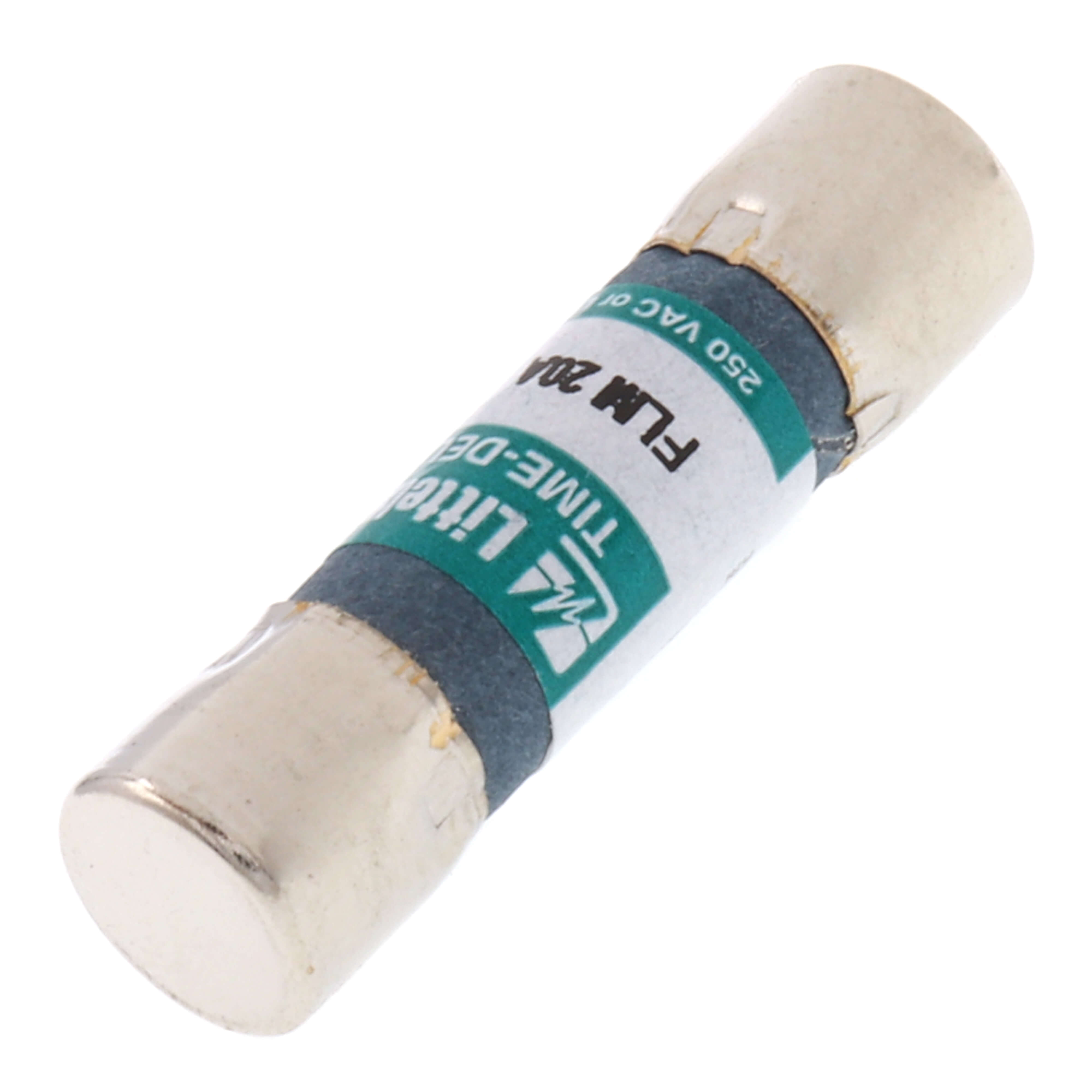 5-Pack 6x30mm 25A Slow Blow Ceramic Fuse – 250V 25Amp Time Delay, High-Purity Copper Alloy