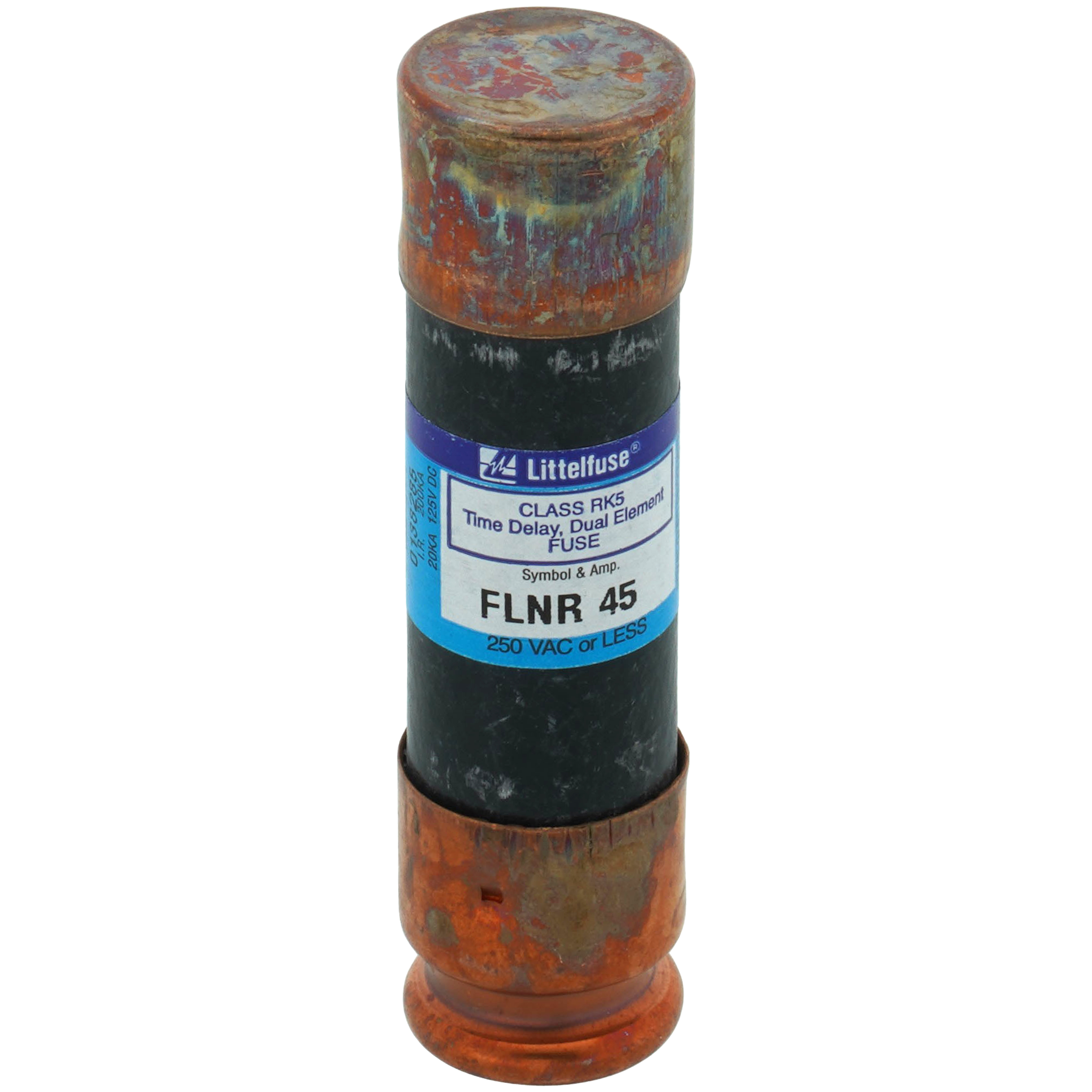 FLNR045 - Littelfuse FLNR045 - 45 Amp Dual Element Time-Delay 
