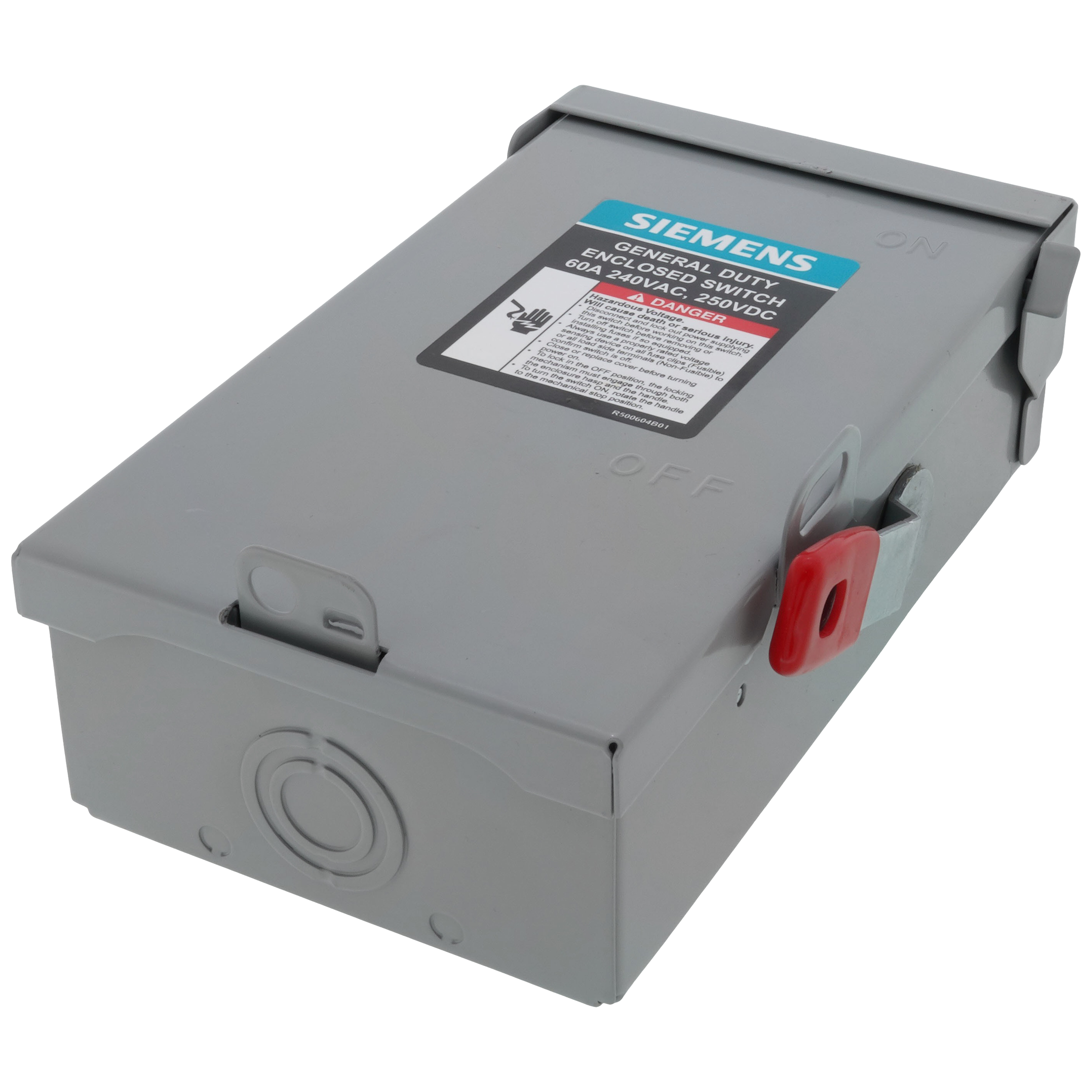 GMHN187○2/2 GNF222A - Siemens GNF222A - 60A Low-Voltage VBII Double-Break