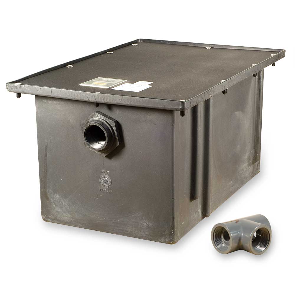 GT2702-25 - Zurn GT2702-25 - 50# Polyethylene Grease Trap, 25gpm