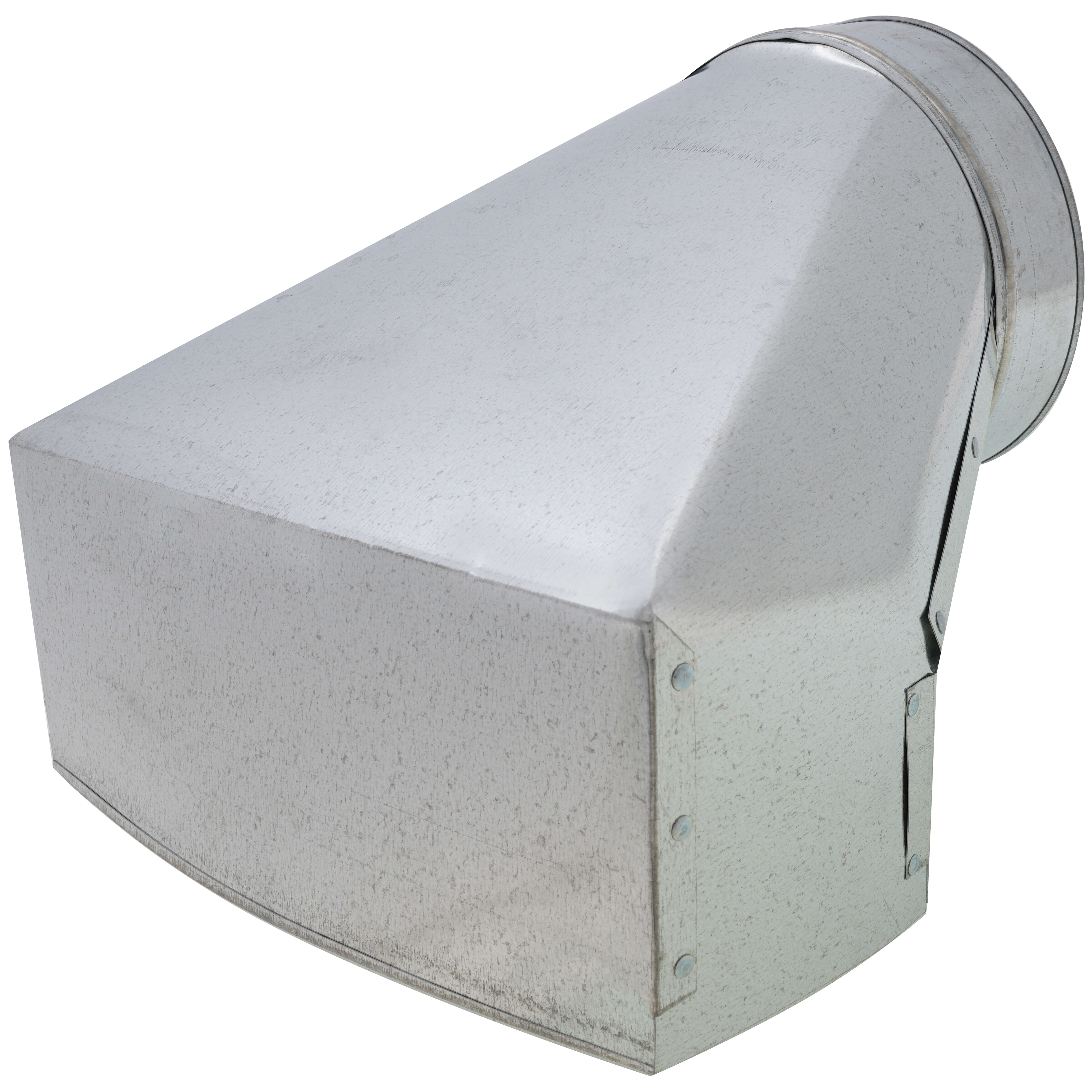 Registro Bota Galvanizado Para Tubo De Estufa – 4 X 12 X 6 Pulgadas (30 Ga) GV0705-C