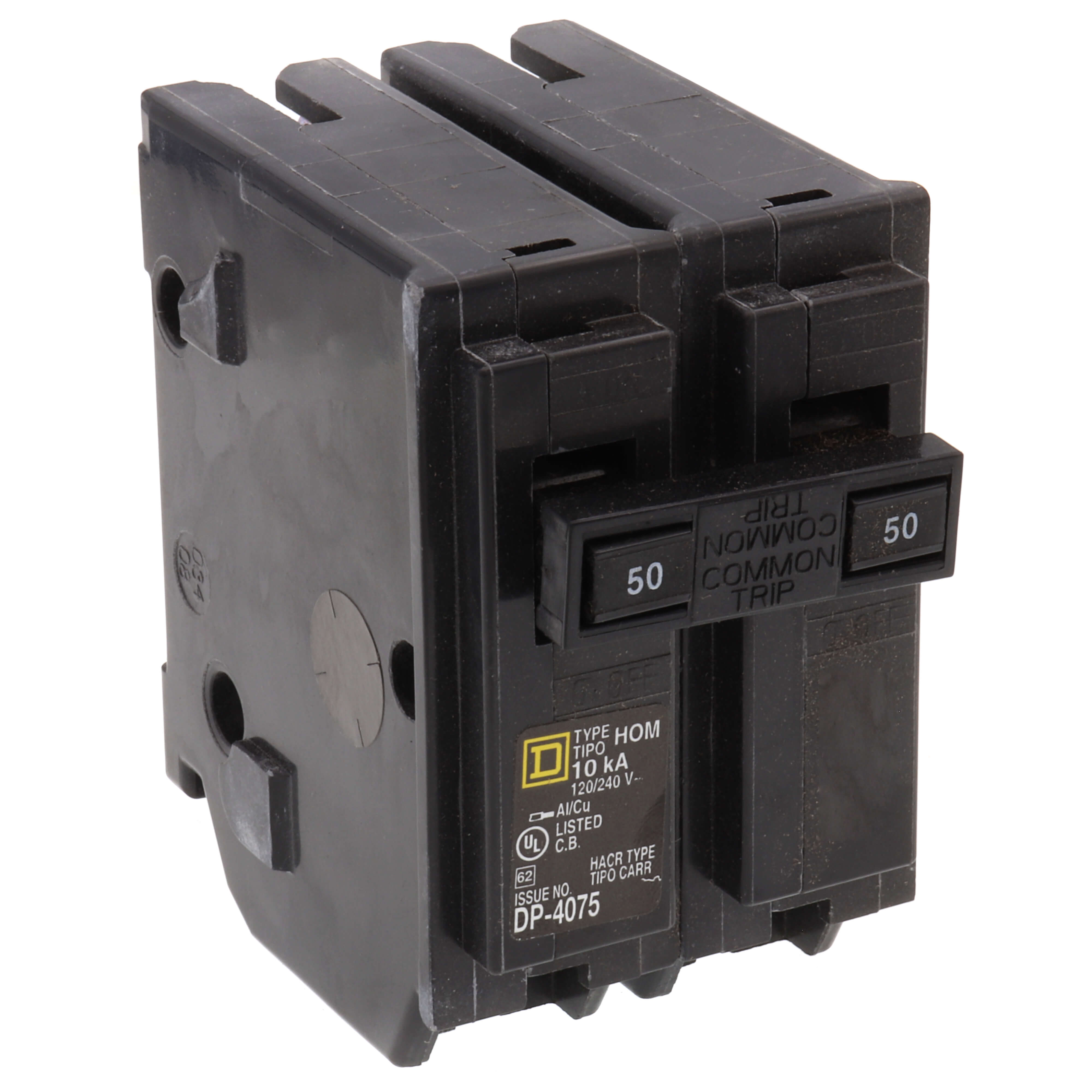 Circuit Breaker HOM120 - Square D HOM120 - Homeline Single Pole 20A ...