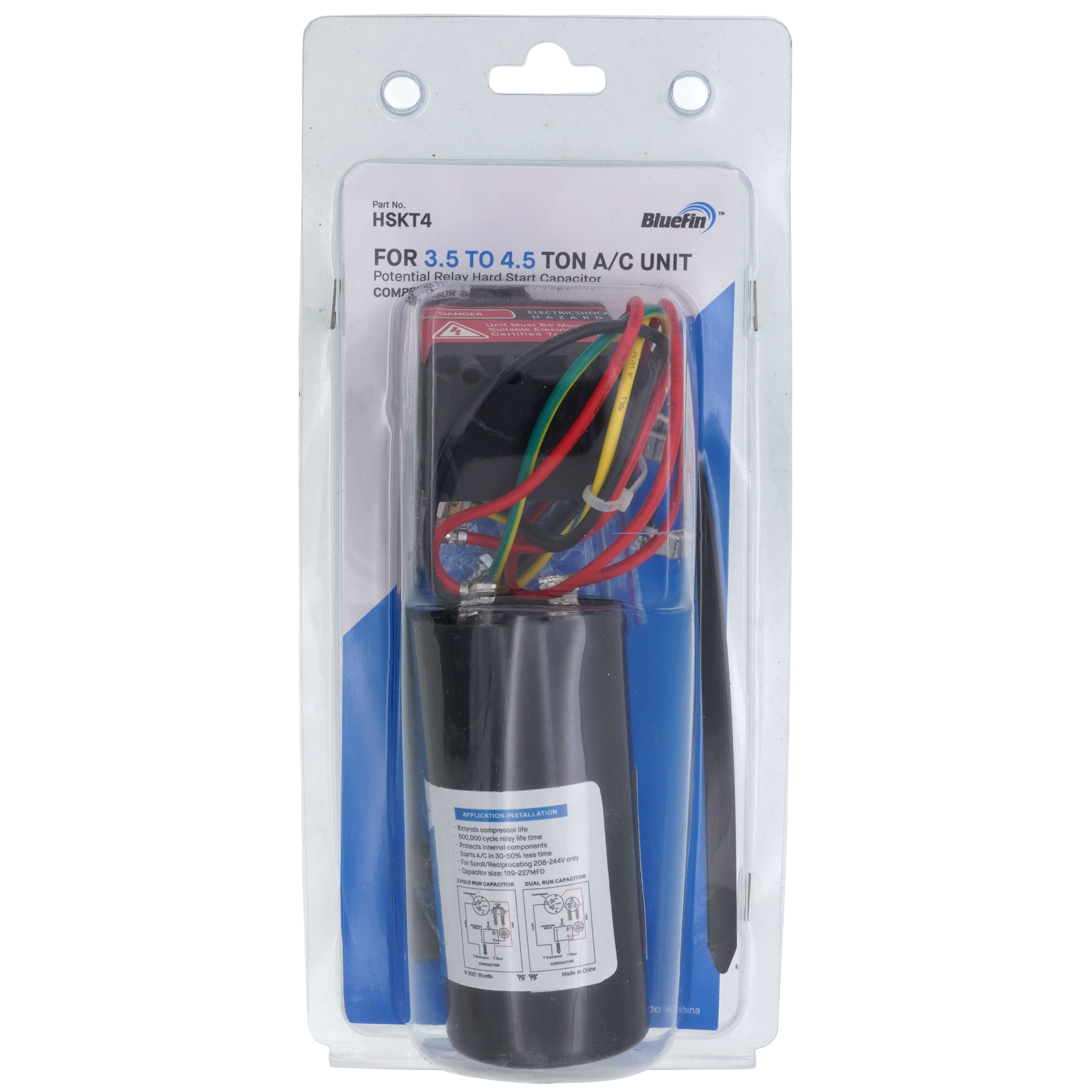 HSKT4 - Bluefin HSKT4 - Master Series Hard Start Kit for 3.5 to 