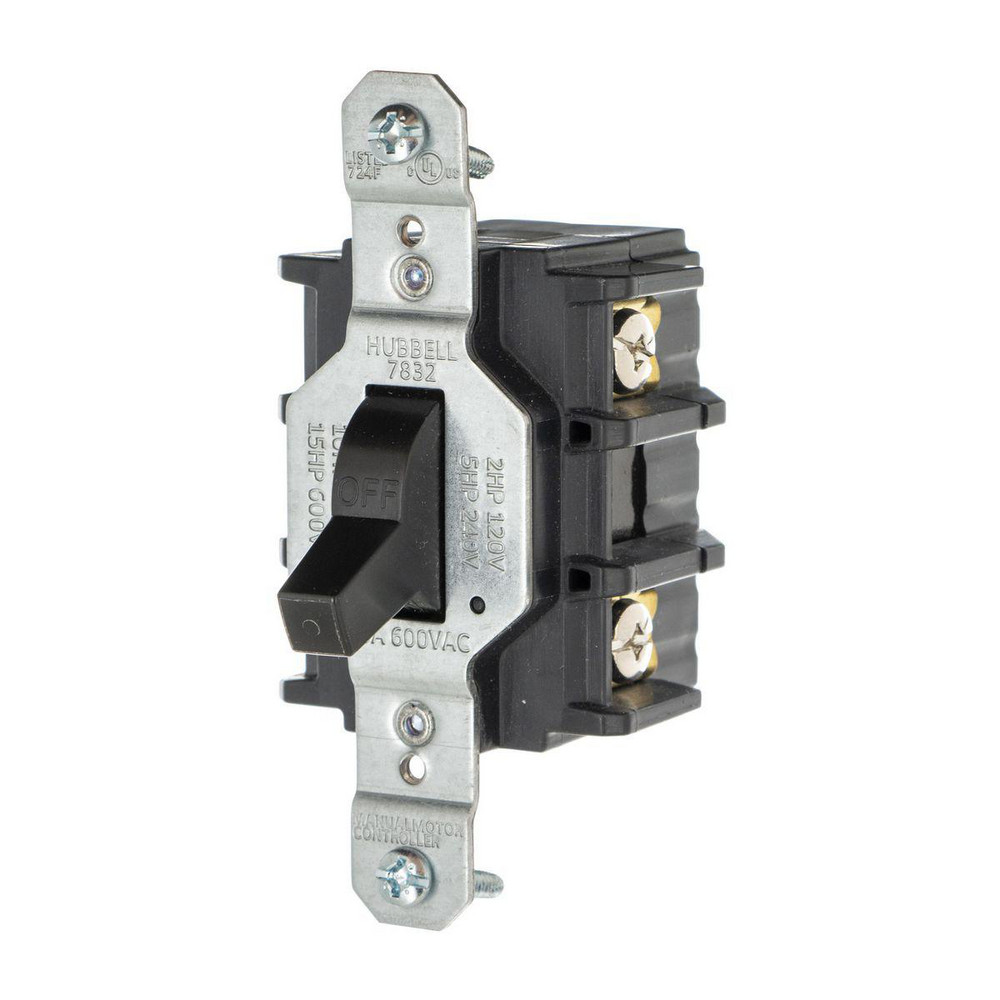 HBL7832 - Hubbell HBL7832 - 2 Pole, 30 Amp, 15 Hp, Open Toggle