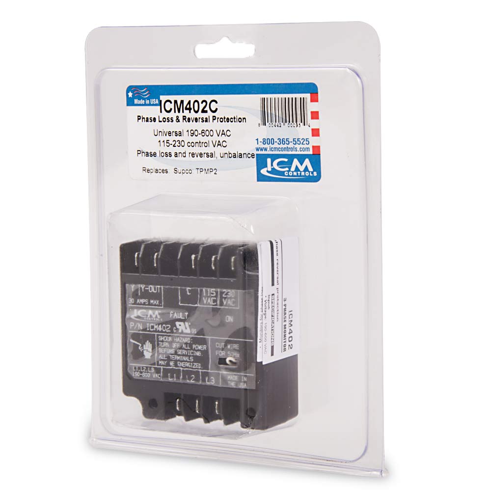 3 Phase Voltage Monitor ICM Controls ICM402 Three-Phase Voltage Monitor ...