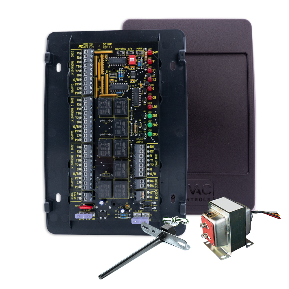ZP3-HPS-KIT - iO HVAC Controls ZP3-HPS-KIT - Zp3-Hps-Kit 3-Zone 3H