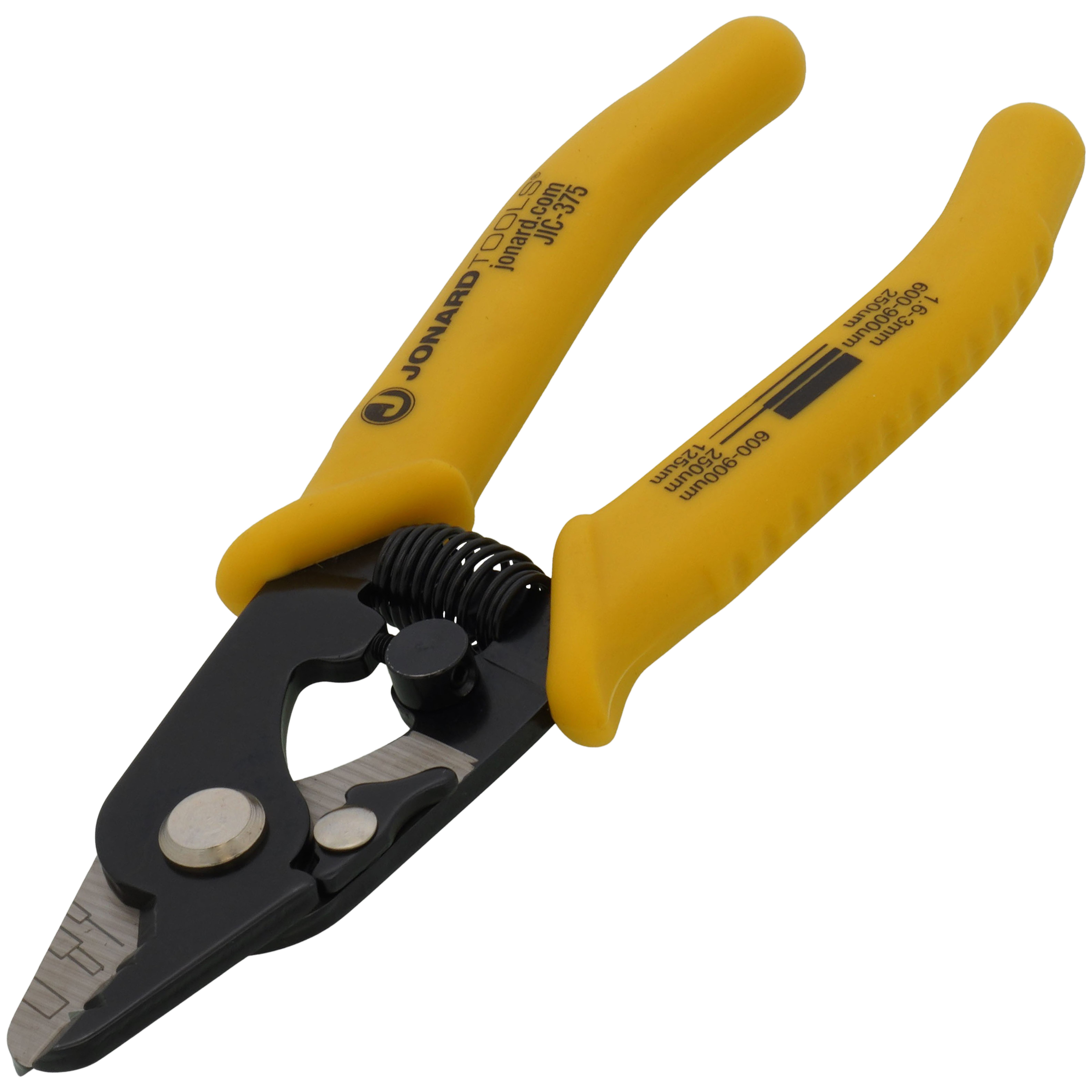 Jonard Tools JIC-375 Pince à Dénuder Fibre Optique 3 Trous - Outil Précision 15,2cm