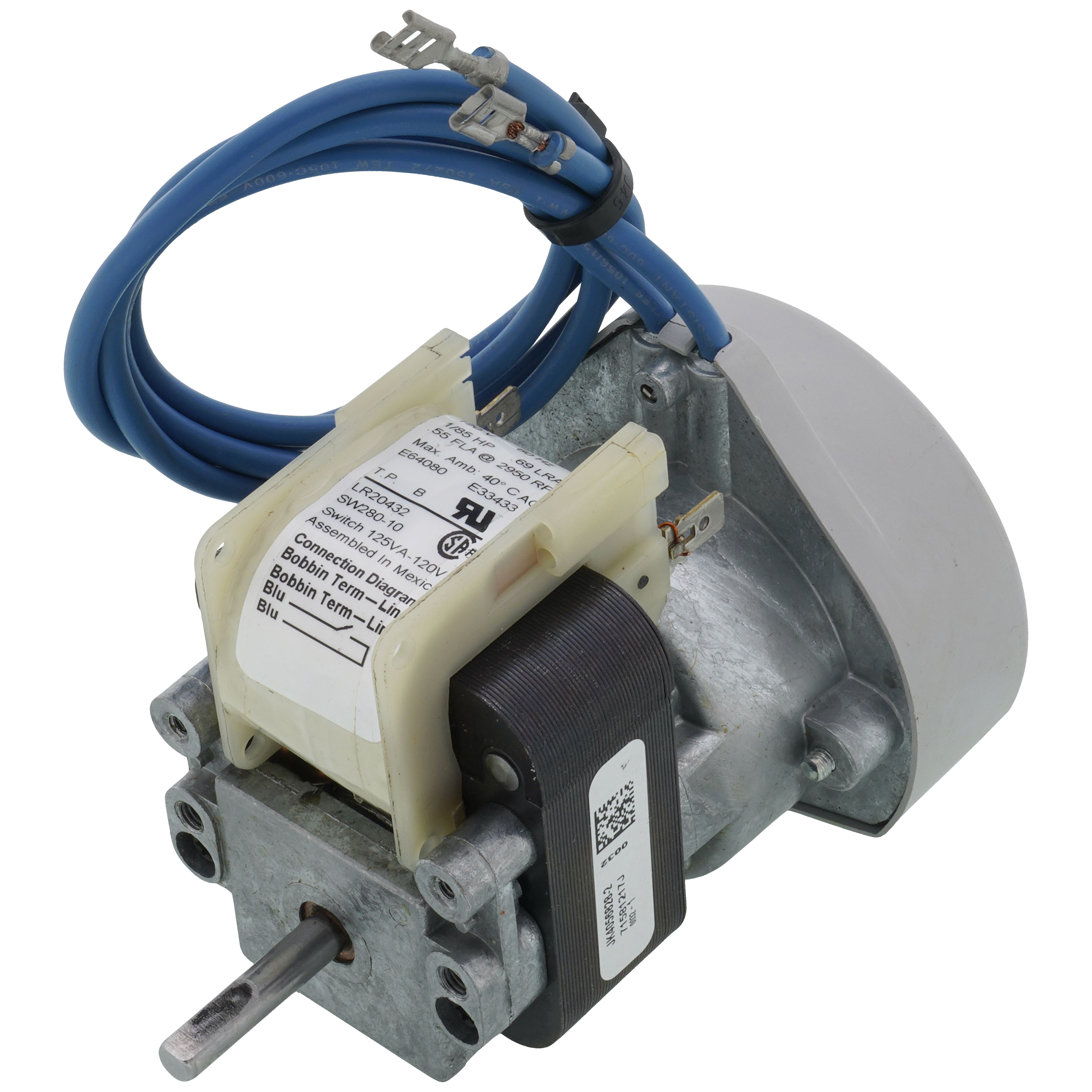 K629 - Fasco K629 - 1-Speed 2950 RPM C-Frame Shaded Pole Motor CW