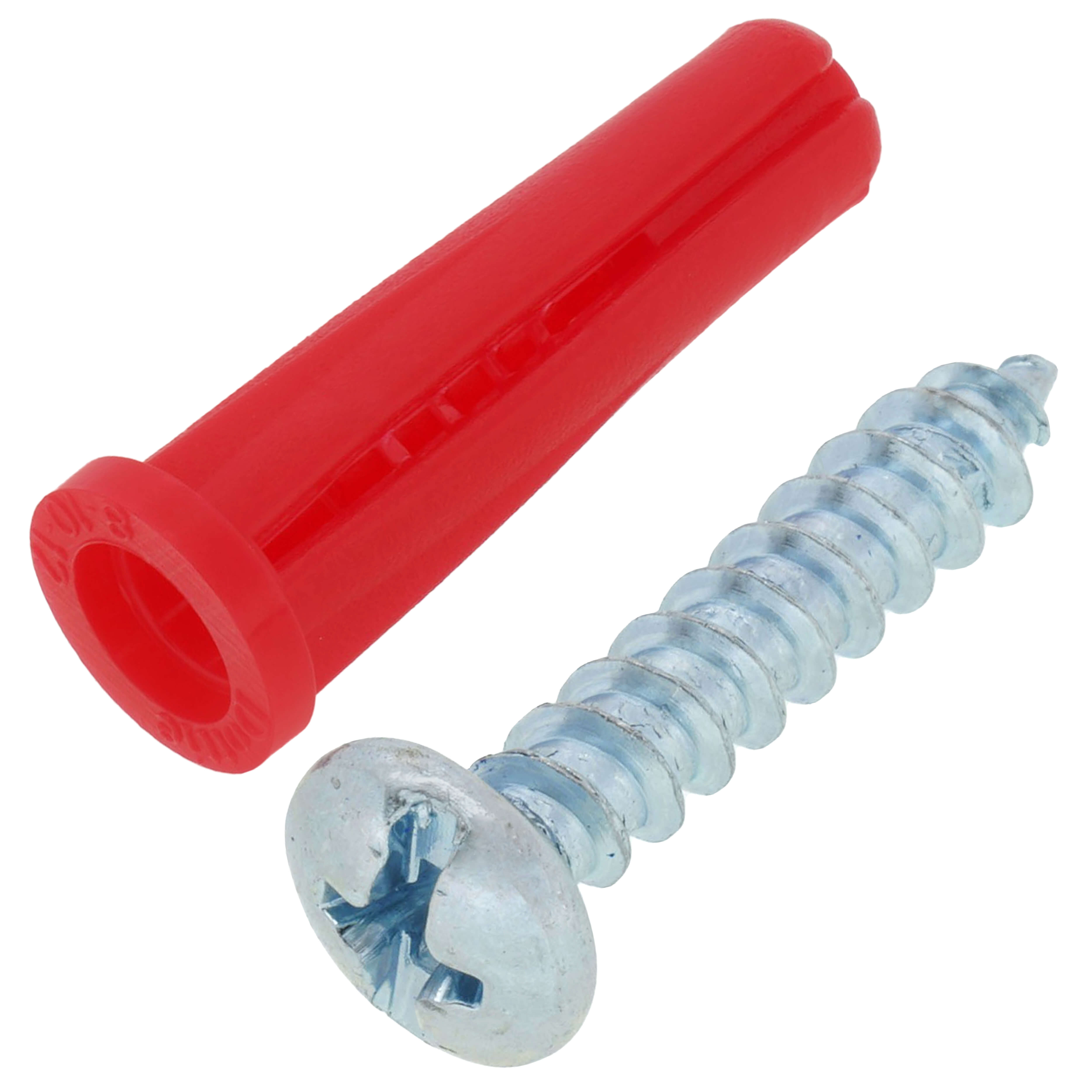 K6COTP - LH Dottie K6COTP - #10 Red Conical Anchor Kit w/ Pan Head