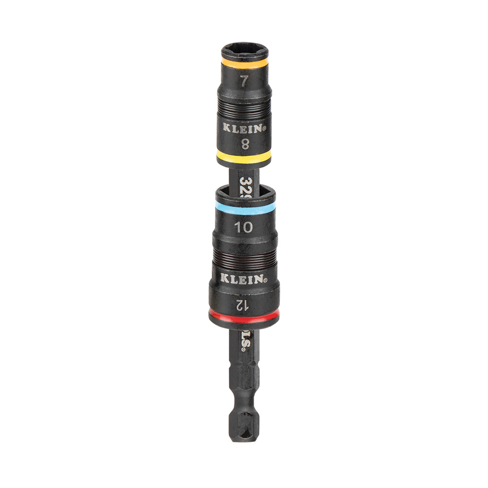32932M - Klein Tools 32932M - 4-in-1 Impact Rated Flip Socket Set