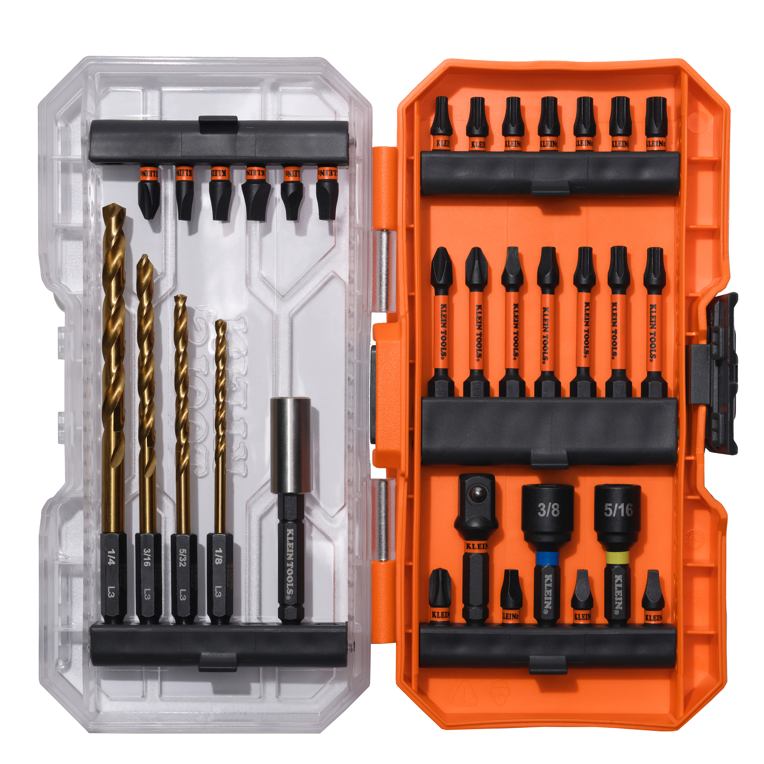 33811 - Klein Tools 33811 - 32-Piece Drill and Driver Bit Set