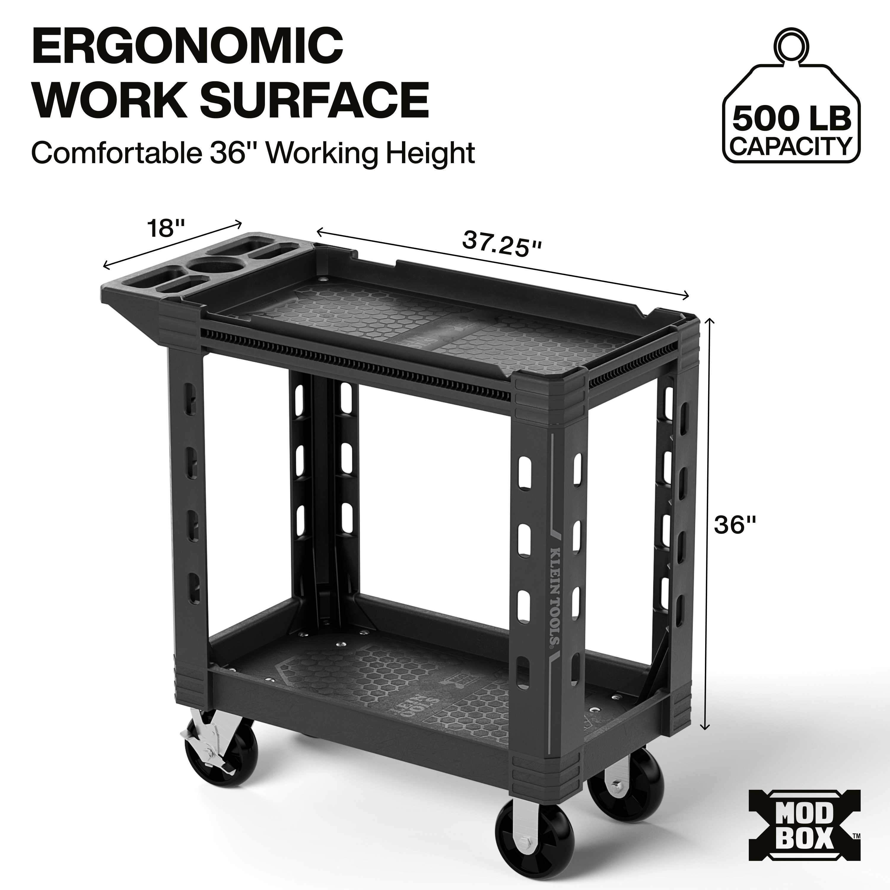 54834MB - Klein Tools 54834MB - MODbox Service Utility Cart