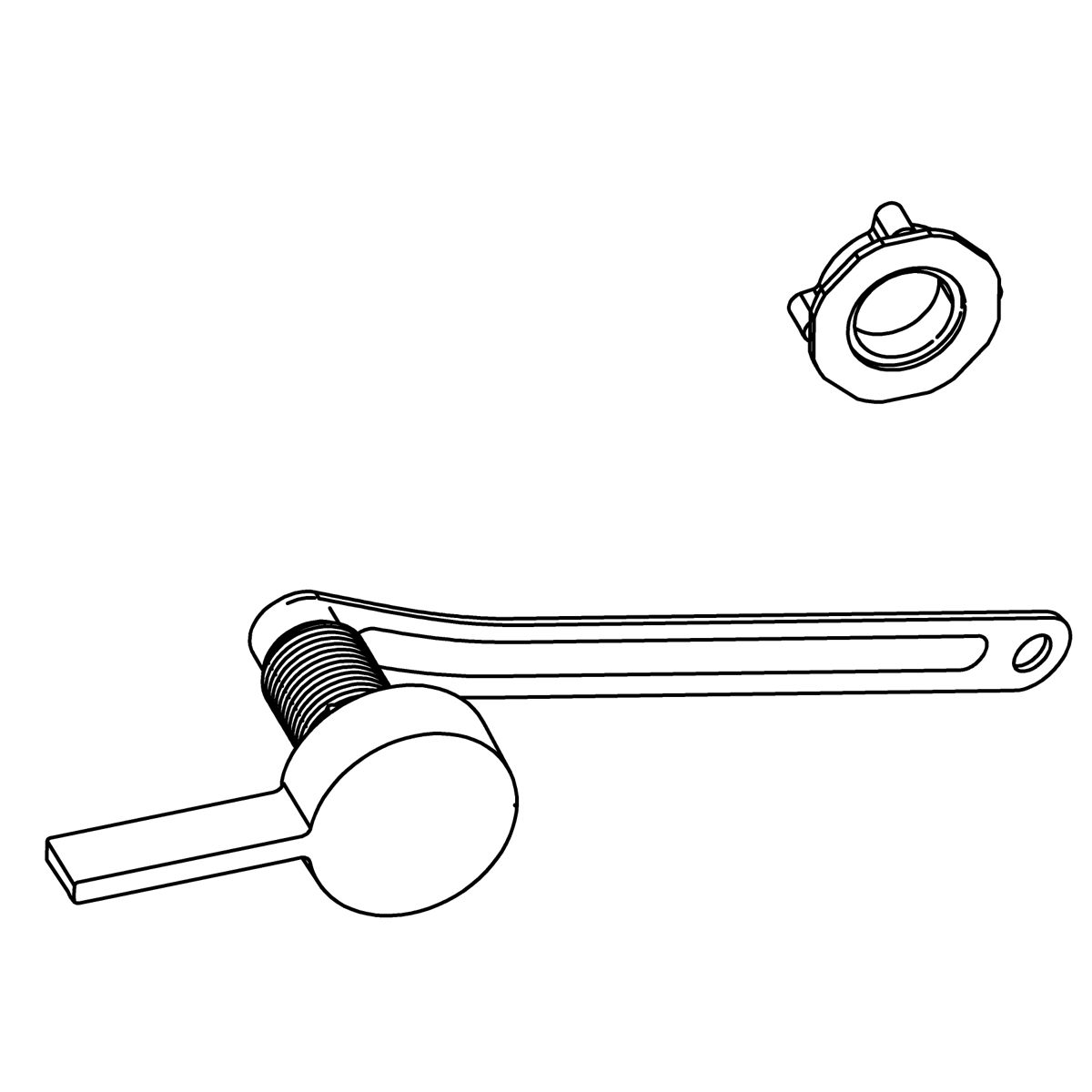 K-1034693-VF - Kohler K-1034693-VF - Trip Lever Kit, K-1034693-VF