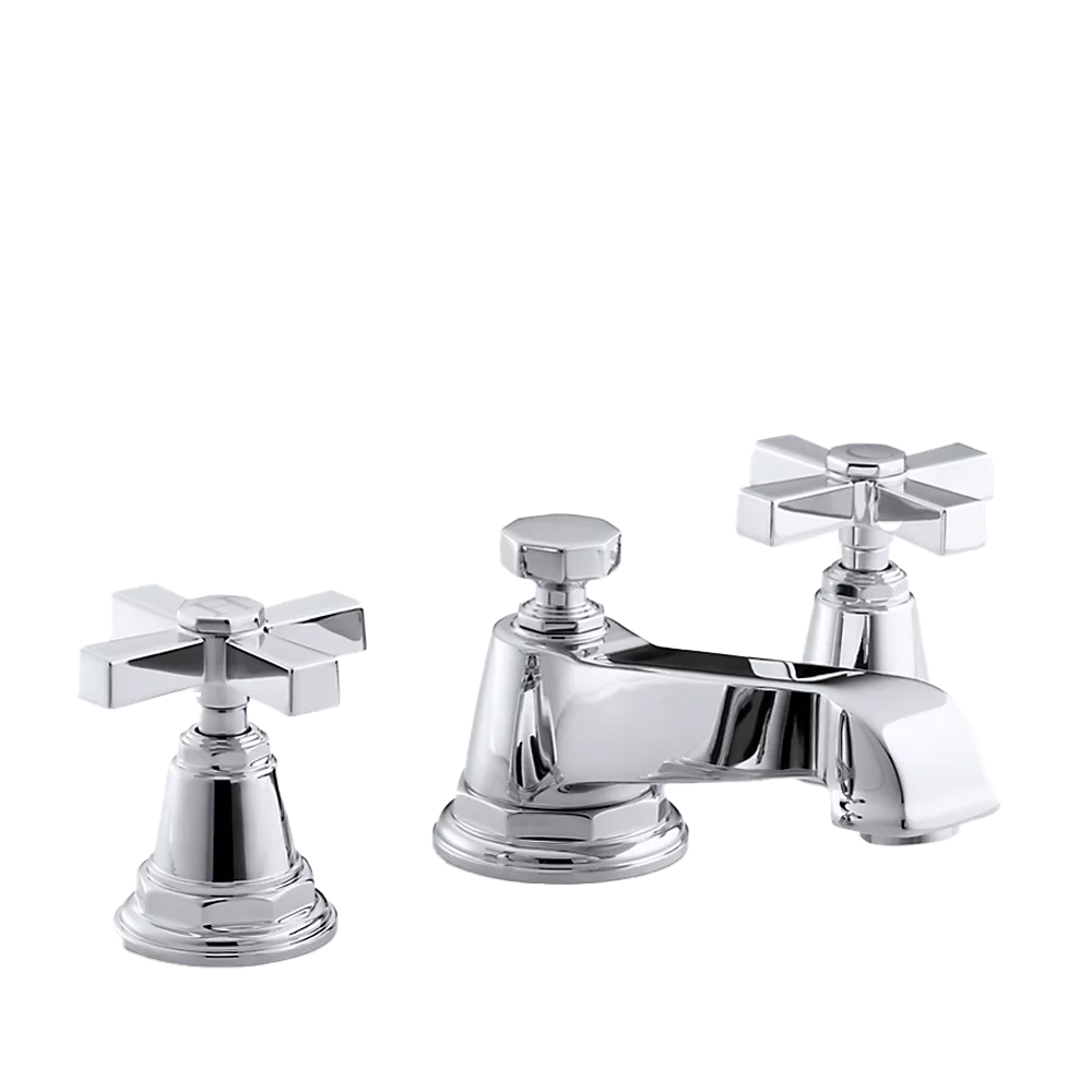 K-13132-3A-CP - Kohler K-13132-3A-CP - Pinstripe Pure Widespread