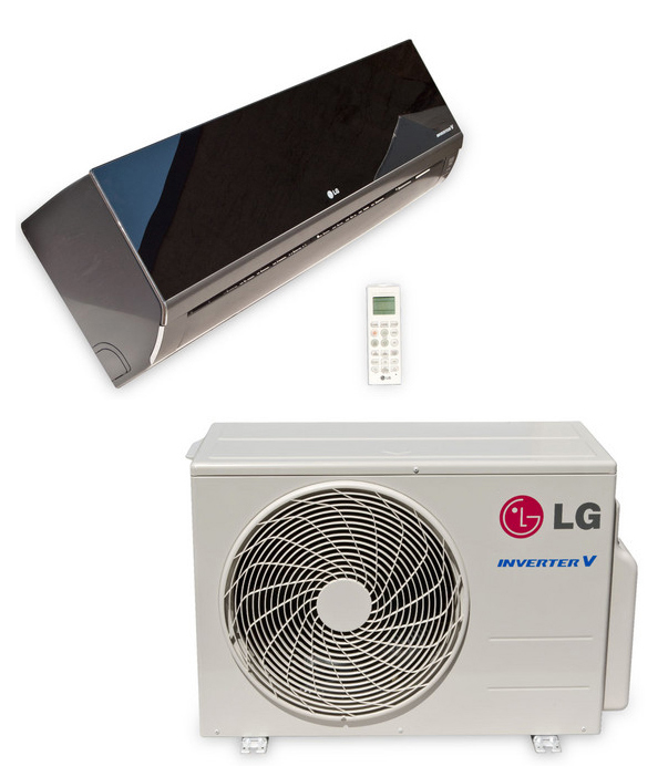 LA120HSV4 - LG LA120HSV4 - 11,200 BTU, 21.5 SEER Art Cool Mirror Single  Zone Heat/Cool Package