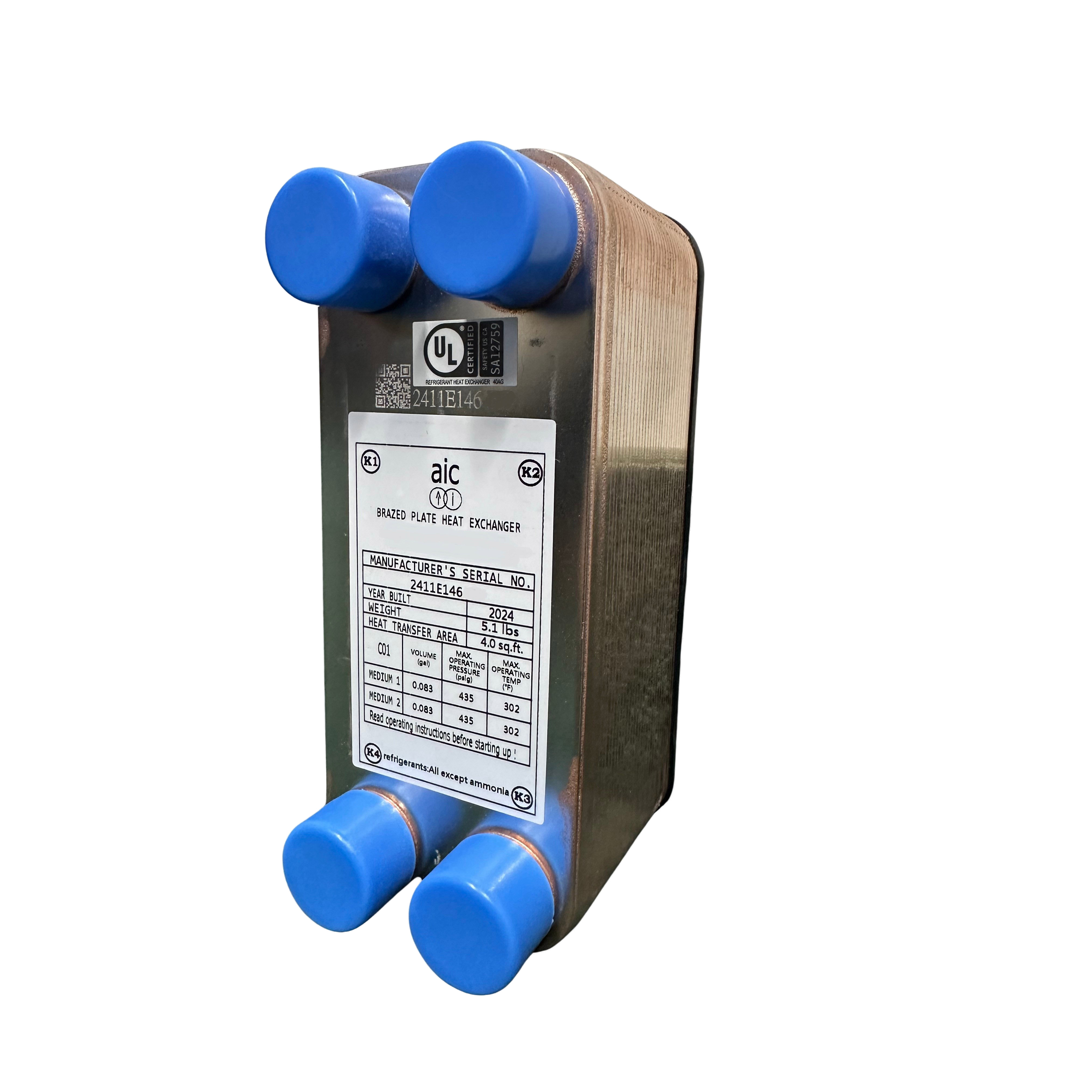 AIC Brazed Plate Heat Exchangers - SupplyHouse.com