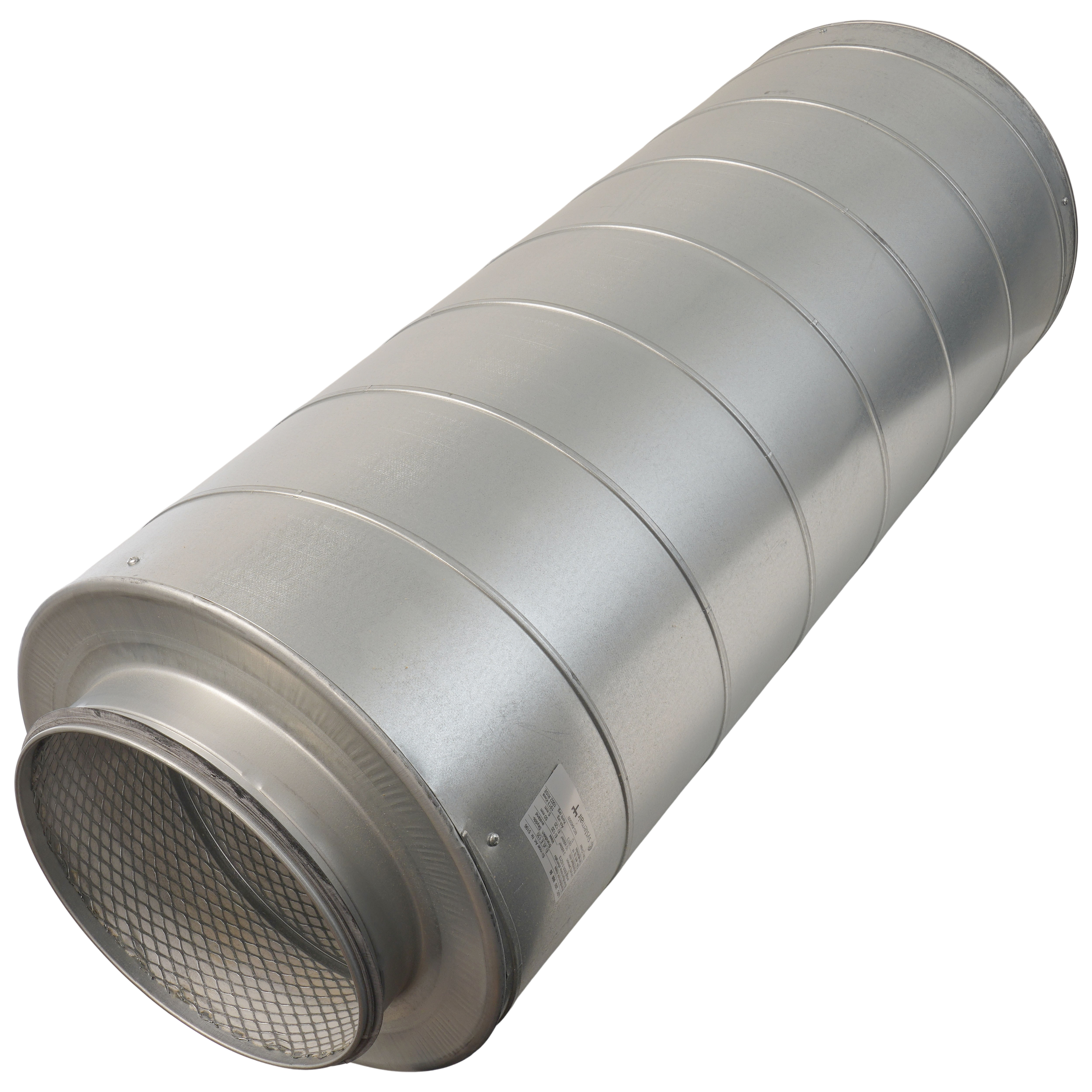 LD10 - Fantech LD10 - Galvanized Steel Silencer for 10