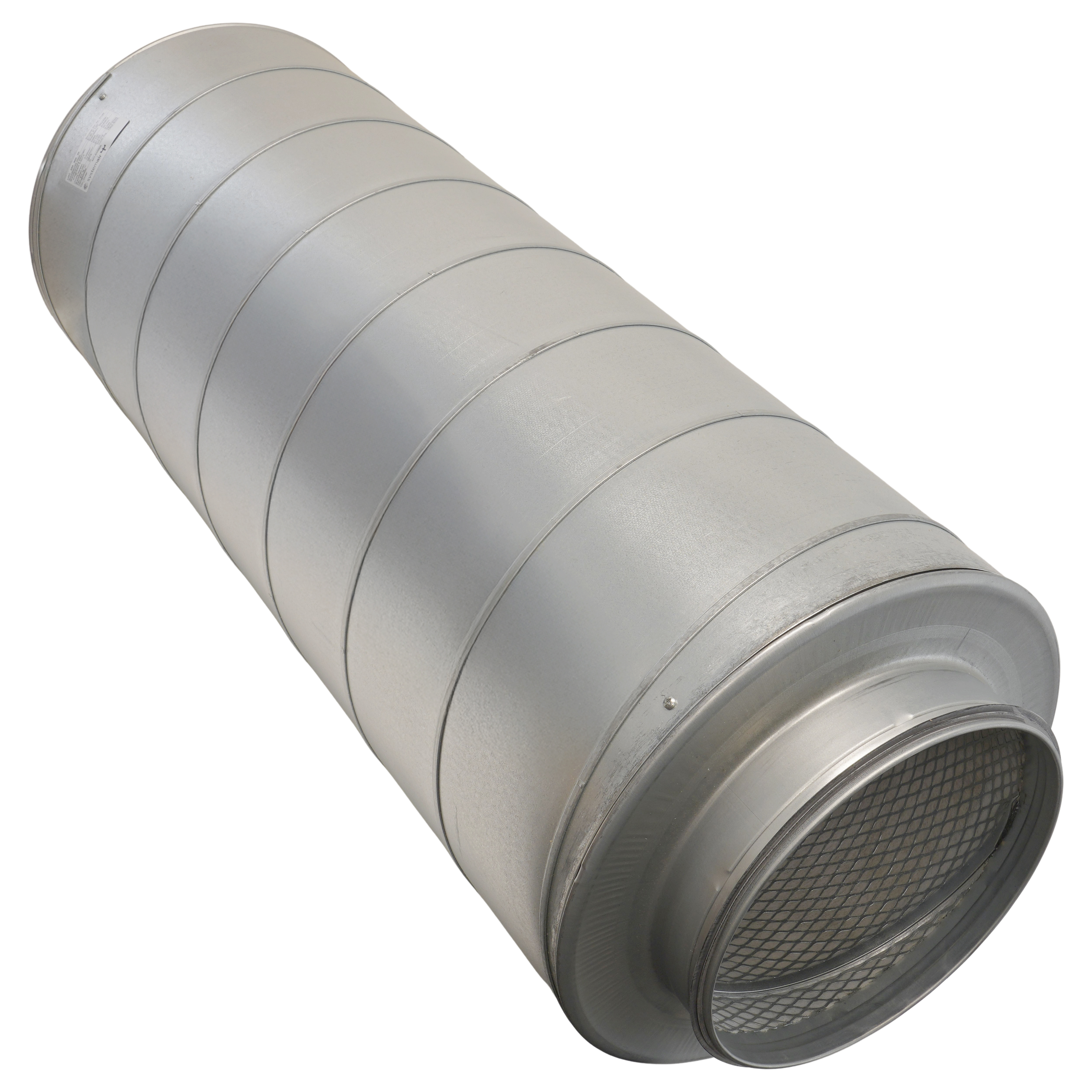 LD10 - Fantech LD10 - Galvanized Steel Silencer for 10