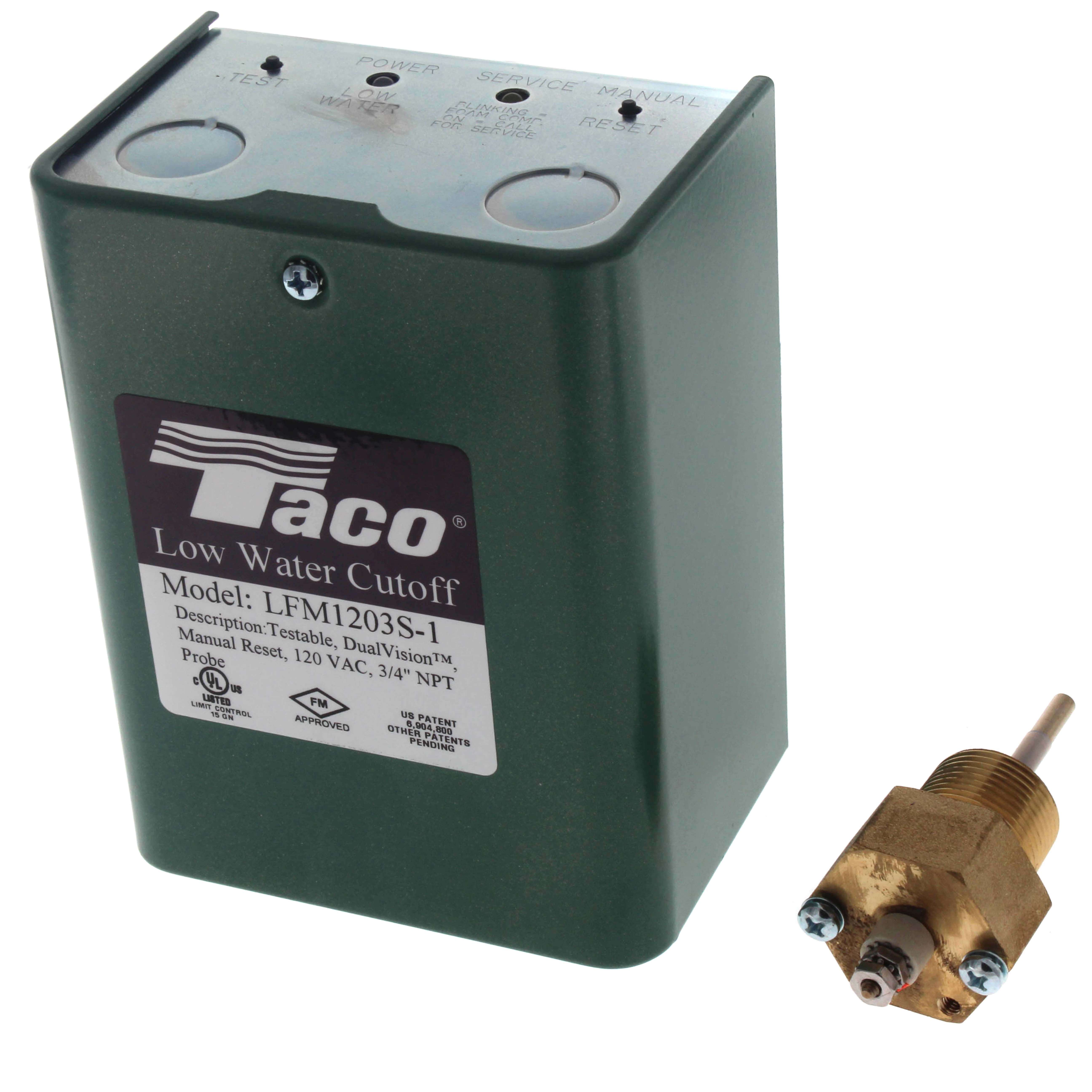LFM1203S-1 - Taco LFM1203S-1 - Electronic, (120V) Man. Reset Low