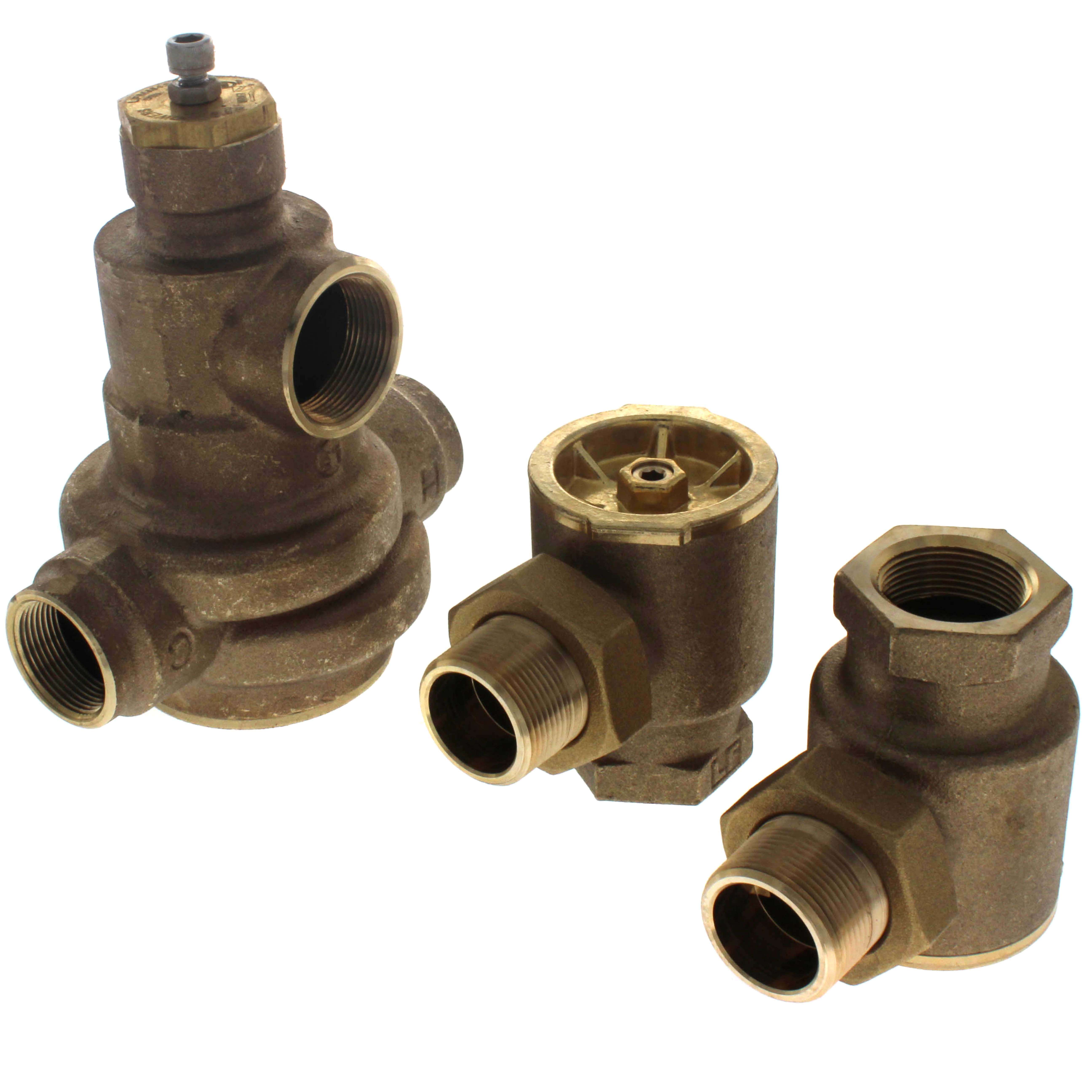 Valvola Di Miscelazione Powers Hydroguard LFMM431-1 3/4'' Bronzo Grezzo - Nuova