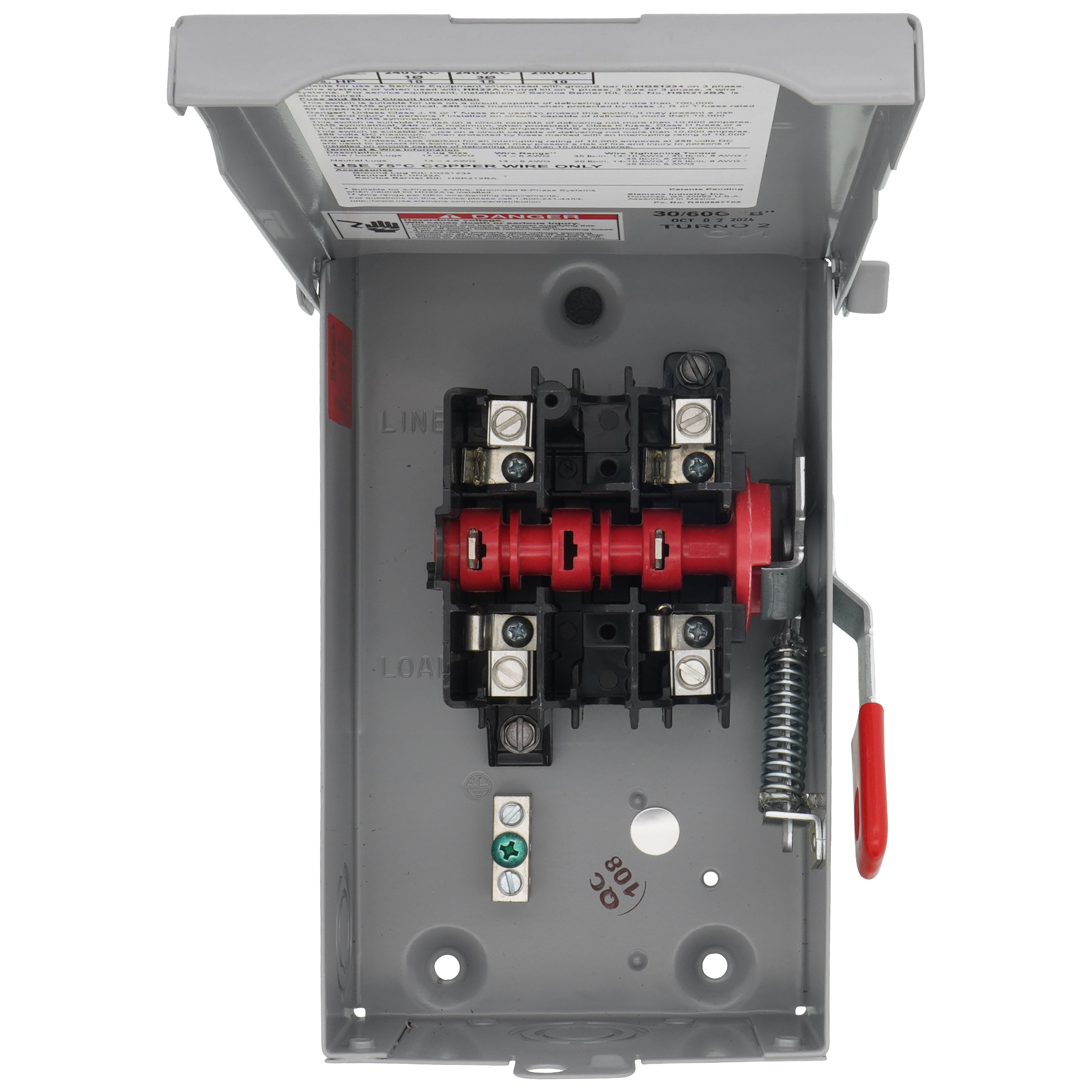 LIEN リトグラフ 220/325 LNF222RAU - Siemens LNF222RAU - 60A Low-Voltage VBII Double-Break