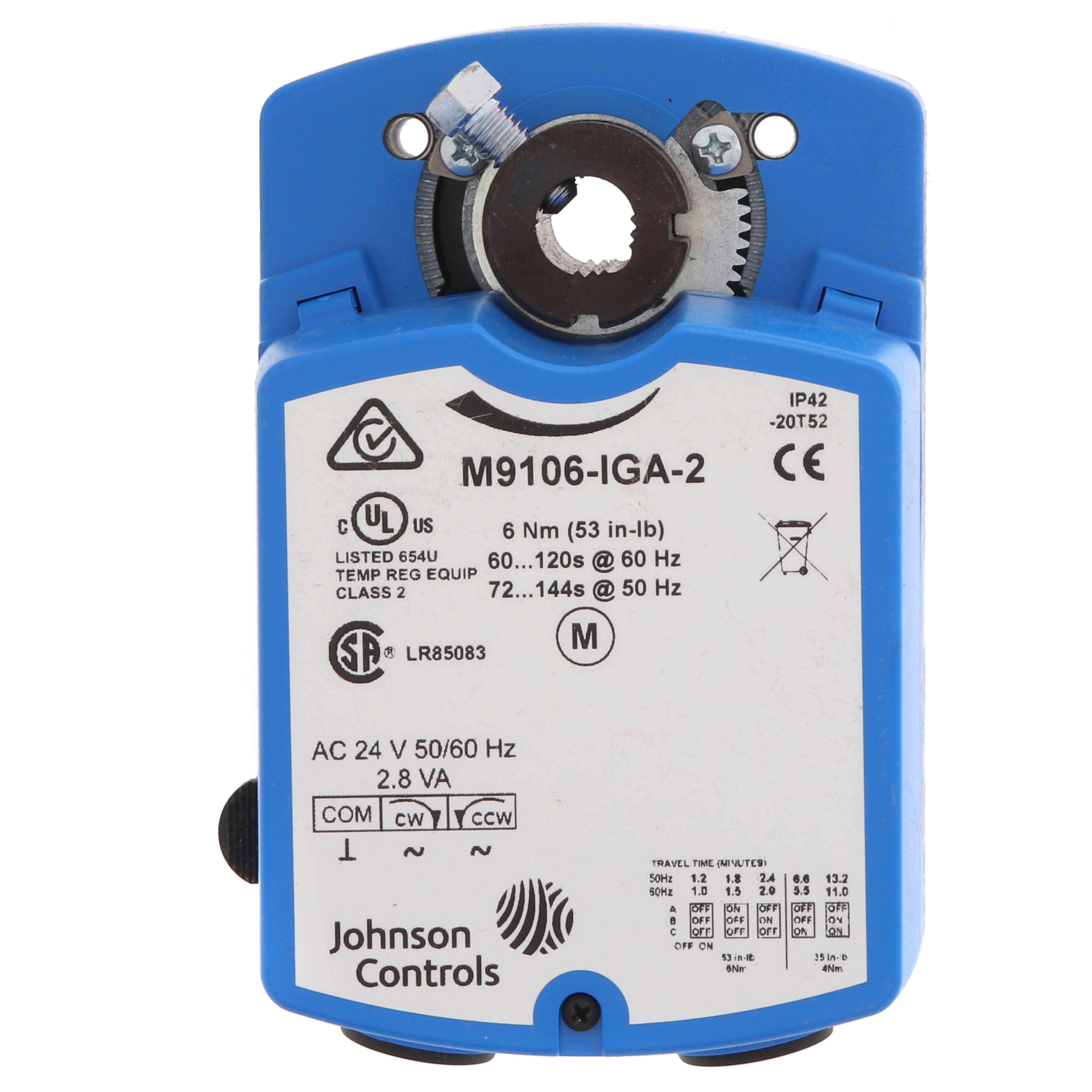 M9106-IGA-2 - Johnson Controls M9106-IGA-2 - Electric Non-Spring 